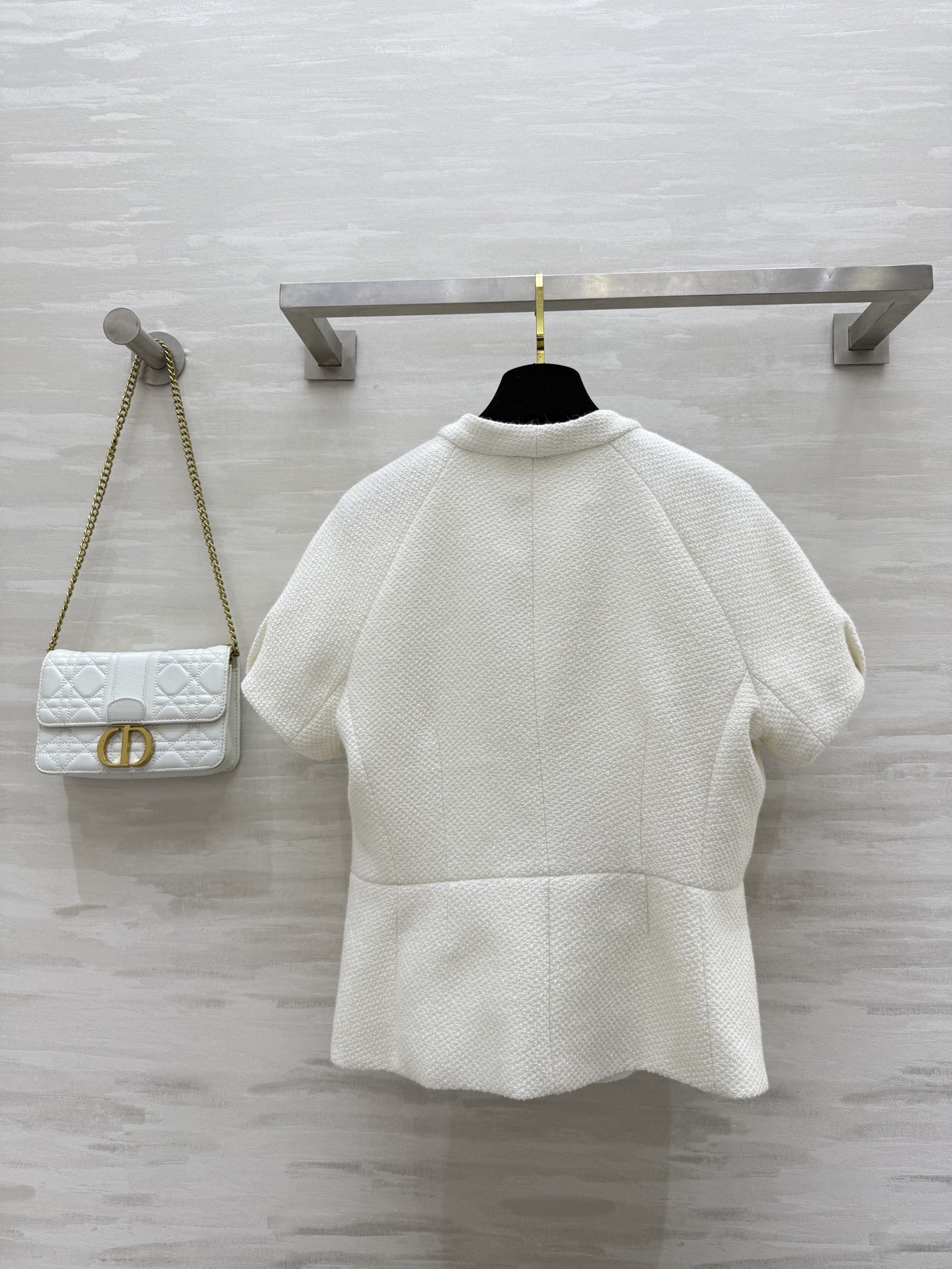 #DIO♡²⁵秋冬新款 领带装饰宫廷风泡泡袖上衣 高品质 现货来size：36/38/40（36码胸围：