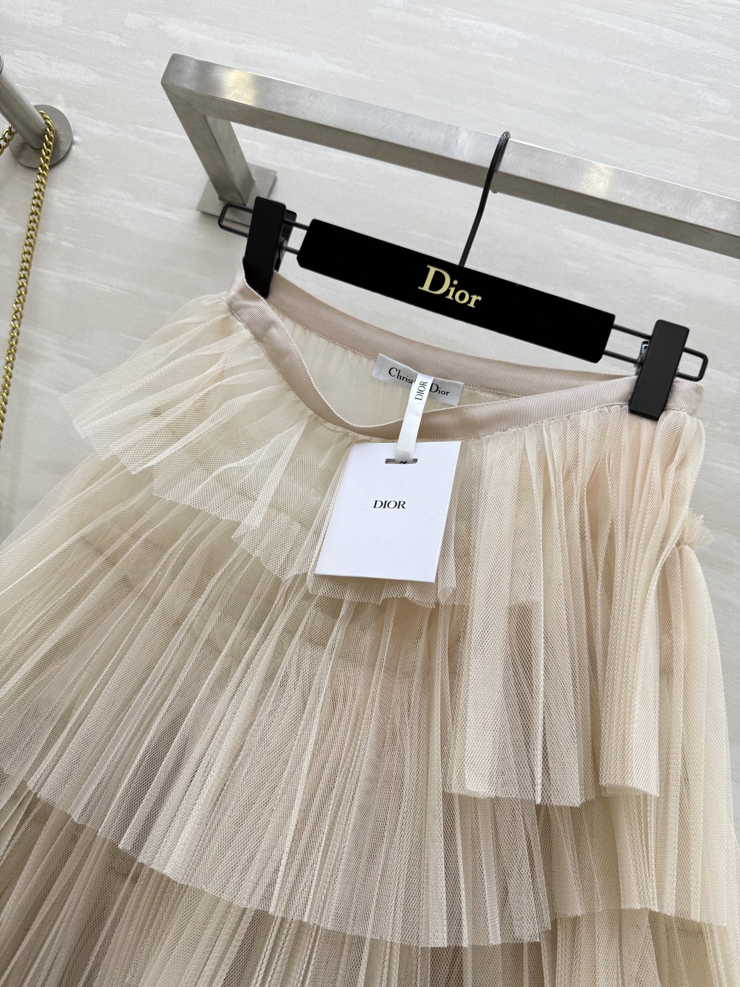 #DIO♡²⁵早秋新款 不规则网纱半裙 高级有设计感 高品质 现货首发size：36/38/40（36码