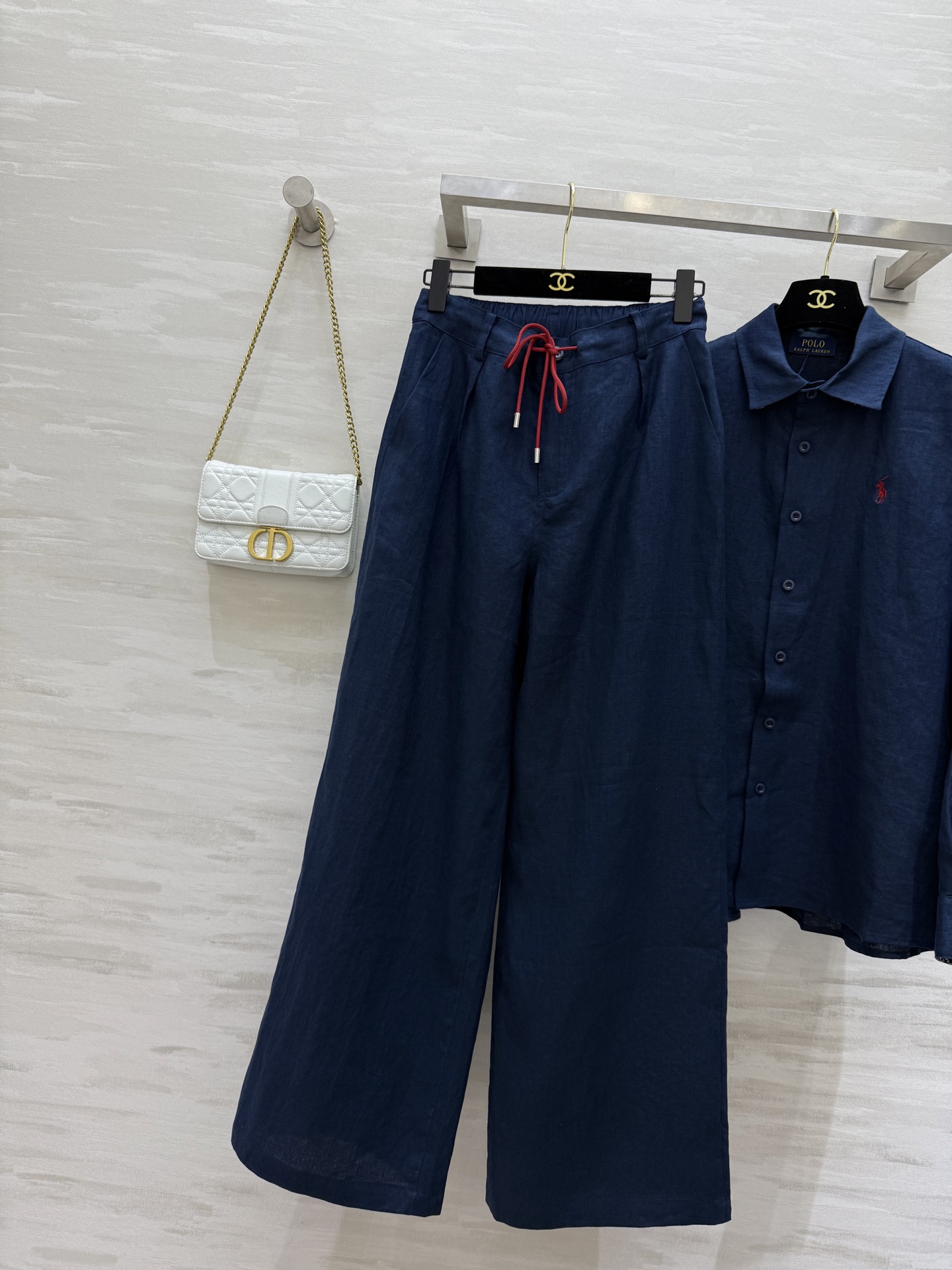 #拉夫劳伦²⁵早秋新款 亚麻系列 休闲高级 极简风 高品质 现货来 size：S/M/L（s码衬衣肩宽：