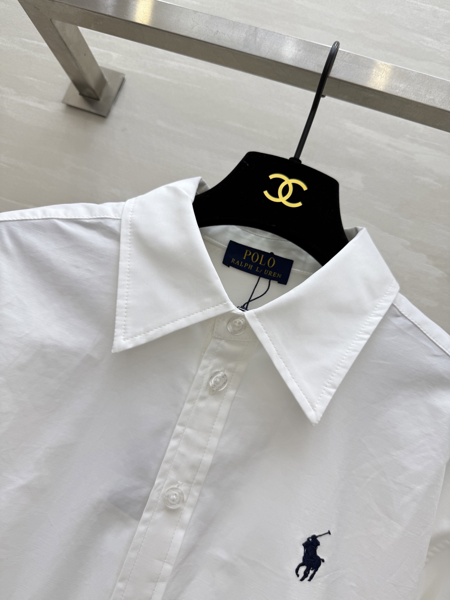 #拉夫劳伦²⁵早秋新款 翻领衬衣式连衣裙 高品质 现货来size：S/M/L（s码胸围：88，衣长：80