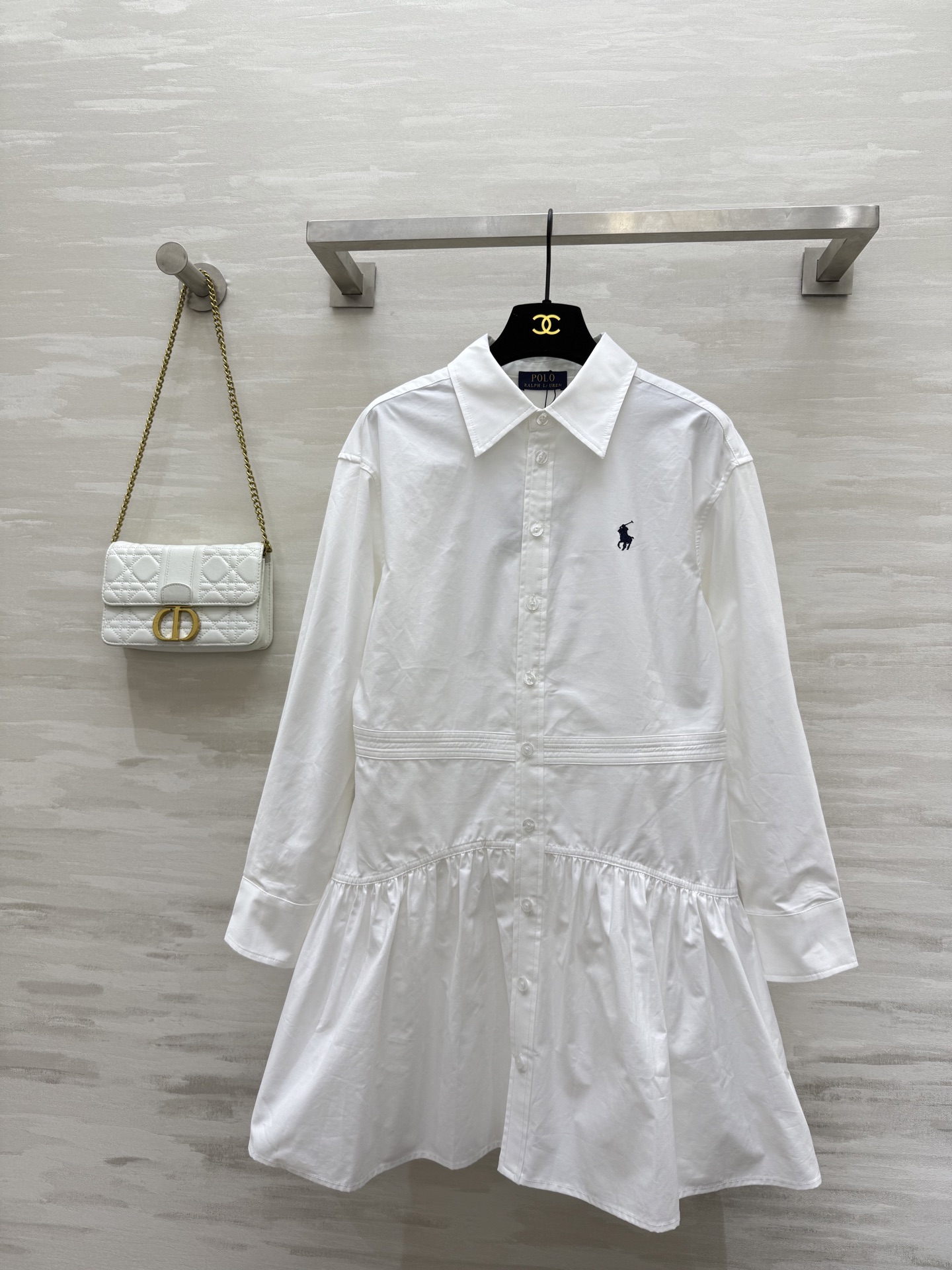 NO:496828,#Laurent's new early autumn style lapel shirt dress high quality spot sizeS/M/L (size s bust 88, length 80), skirts, alexander wang19860909#拉夫劳伦早秋新款 翻领衬衣式连衣裙 高品质 现货来sizeS/M/L（s码胸围88,衣长80）,,skirts,alexander wang,Women's clothing