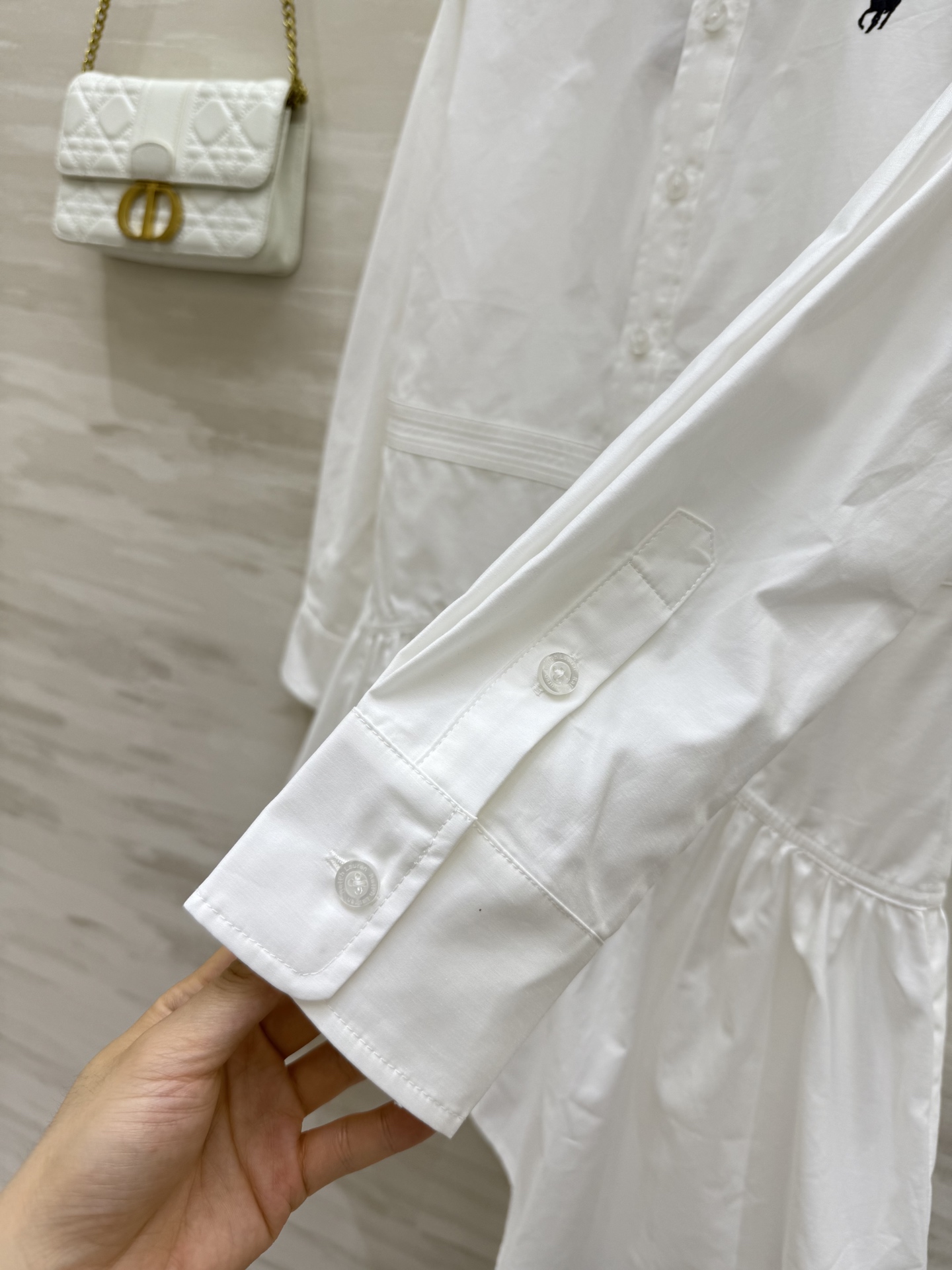 #拉夫劳伦²⁵早秋新款 翻领衬衣式连衣裙 高品质 现货来size：S/M/L（s码胸围：88，衣长：80