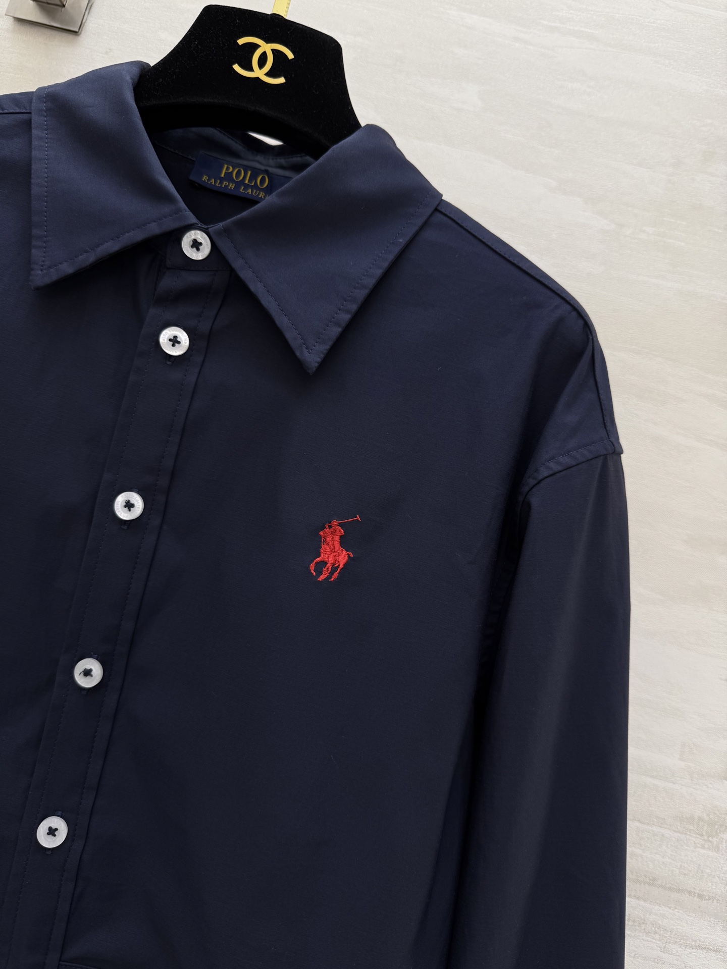 #拉夫劳伦²⁵早秋新款 翻领衬衣式连衣裙 高品质 现货来size：S/M/L（s码胸围：88，衣长：80