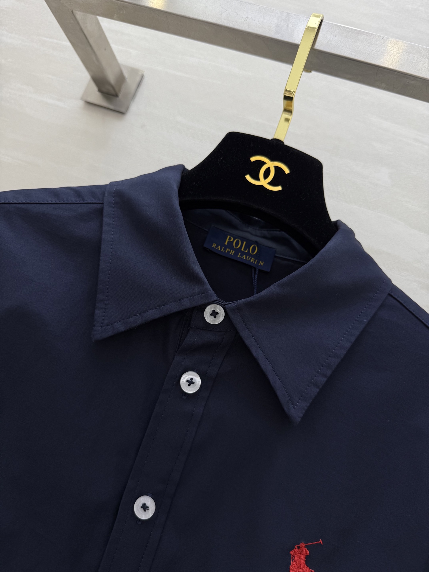 #拉夫劳伦²⁵早秋新款 翻领衬衣式连衣裙 高品质 现货来size：S/M/L（s码胸围：88，衣长：80