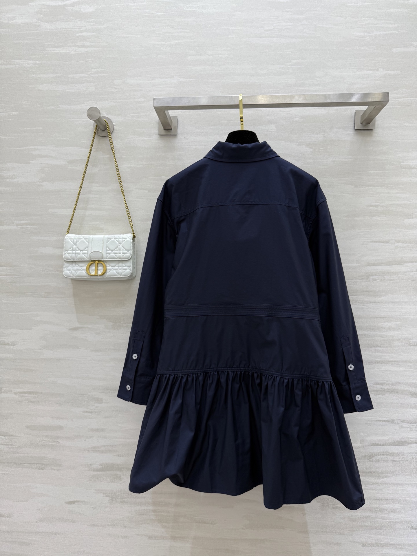 #拉夫劳伦²⁵早秋新款 翻领衬衣式连衣裙 高品质 现货来size：S/M/L（s码胸围：88，衣长：80