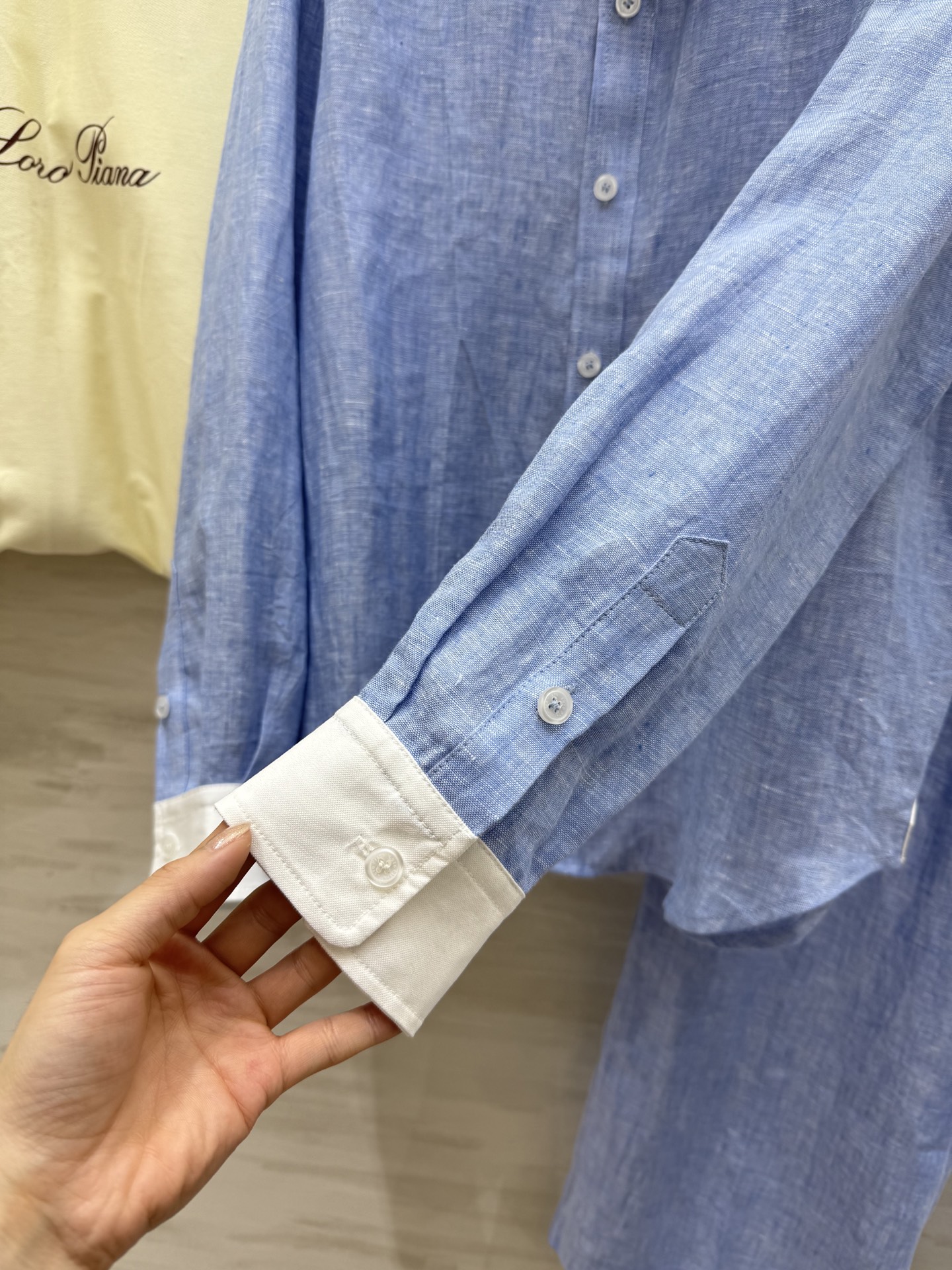 #Loropian♡²⁵早秋新款 亚麻系列 慵懒自在氛围感 高品质 现货来size：S/M/L（s码胸围