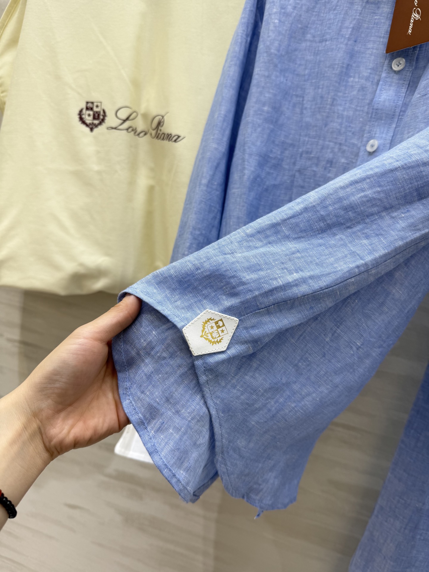 #Loropian♡²⁵早秋新款 亚麻系列 慵懒自在氛围感 高品质 现货来size：S/M/L（s码胸围