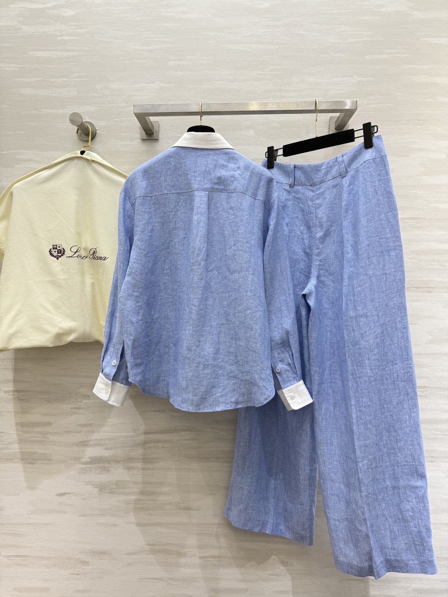 #Loropian♡²⁵早秋新款 亚麻系列 慵懒自在氛围感 高品质 现货来size：S/M/L（s码胸围