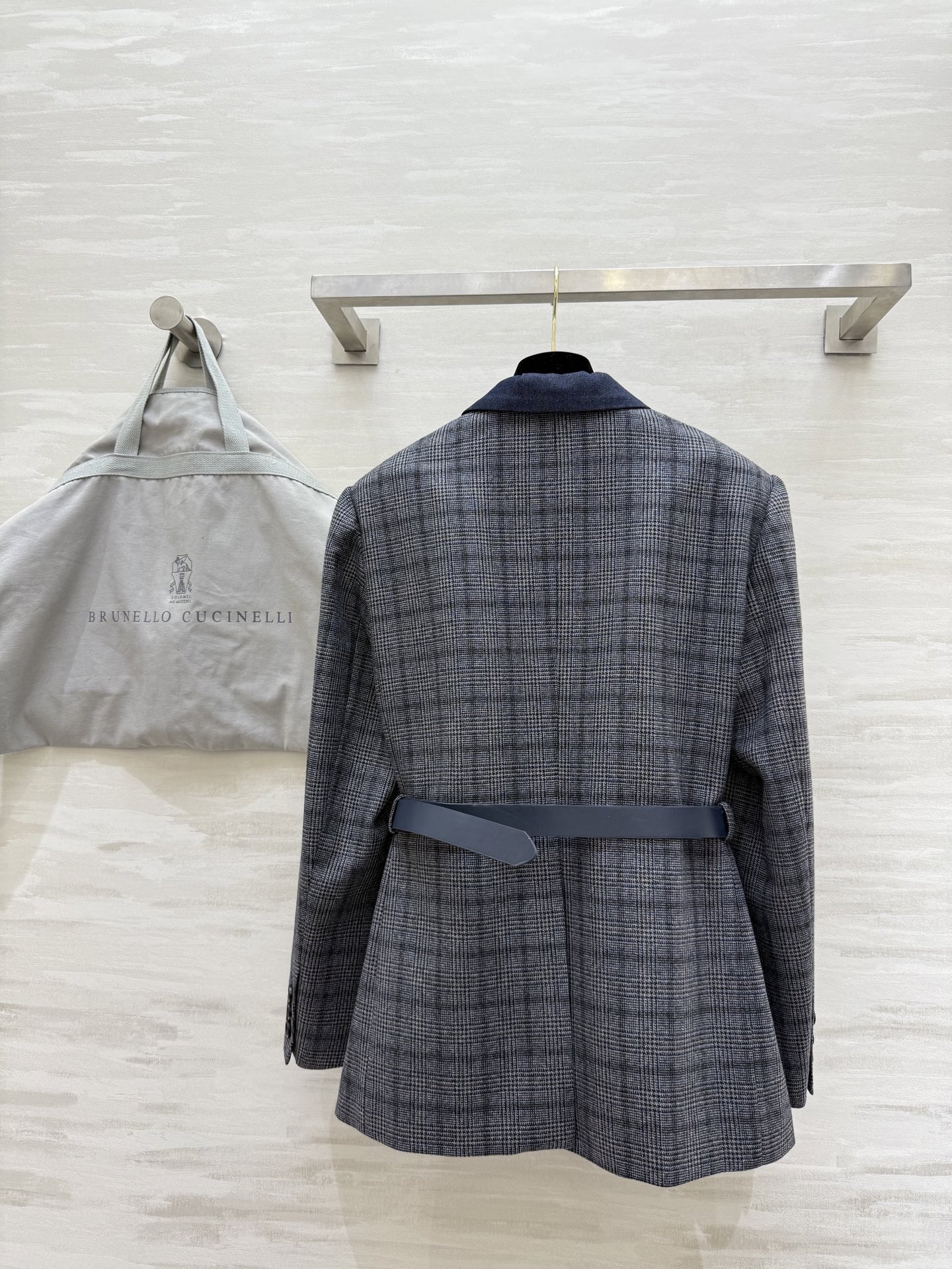 #BrunelloCucinell♡²⁵秋冬老钱风羊毛穿搭 配送腰带精致大气 立体剪裁版型 高品质 现货