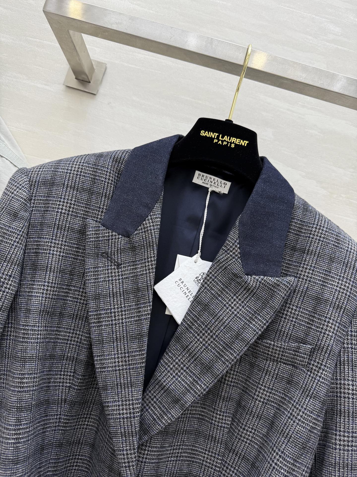 #BrunelloCucinell♡²⁵秋冬老钱风羊毛穿搭 配送腰带精致大气 立体剪裁版型 高品质 现货