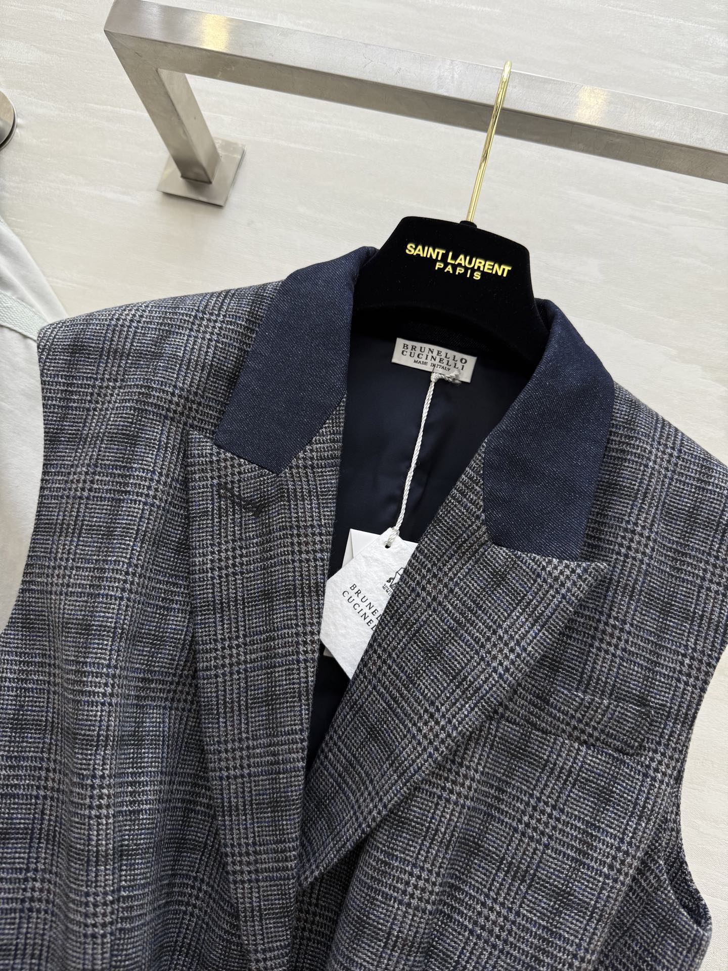 #BrunelloCucinell♡²⁵秋冬老钱风羊毛穿搭 马甲外套 配送腰带精致大气 立体剪裁版型 高