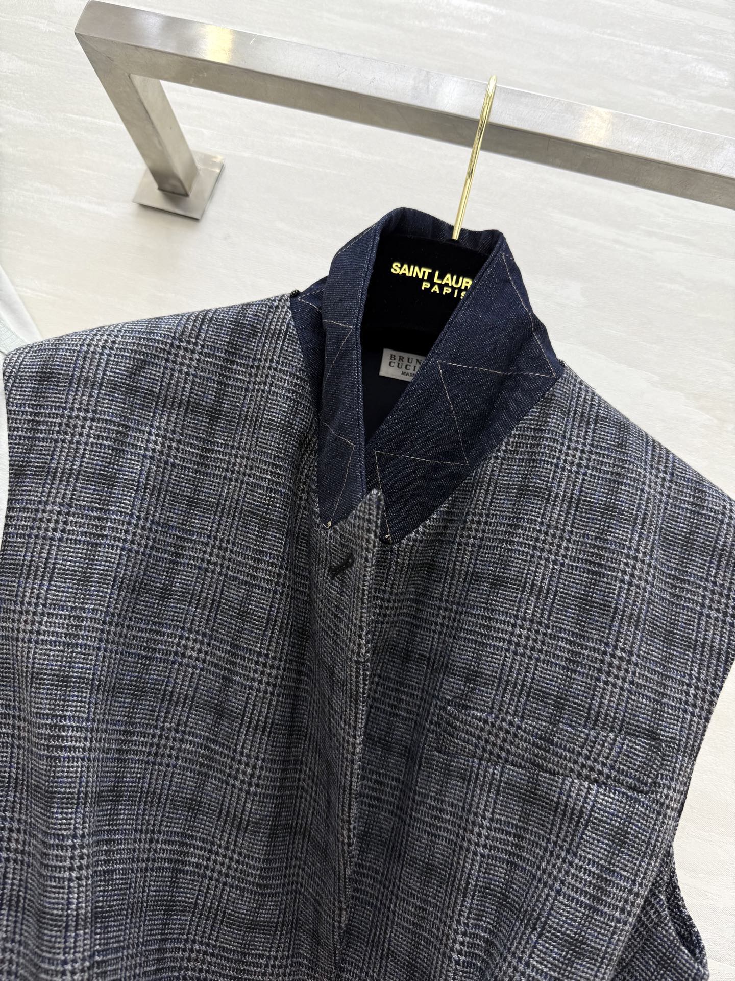 #BrunelloCucinell♡²⁵秋冬老钱风羊毛穿搭 马甲外套 配送腰带精致大气 立体剪裁版型 高