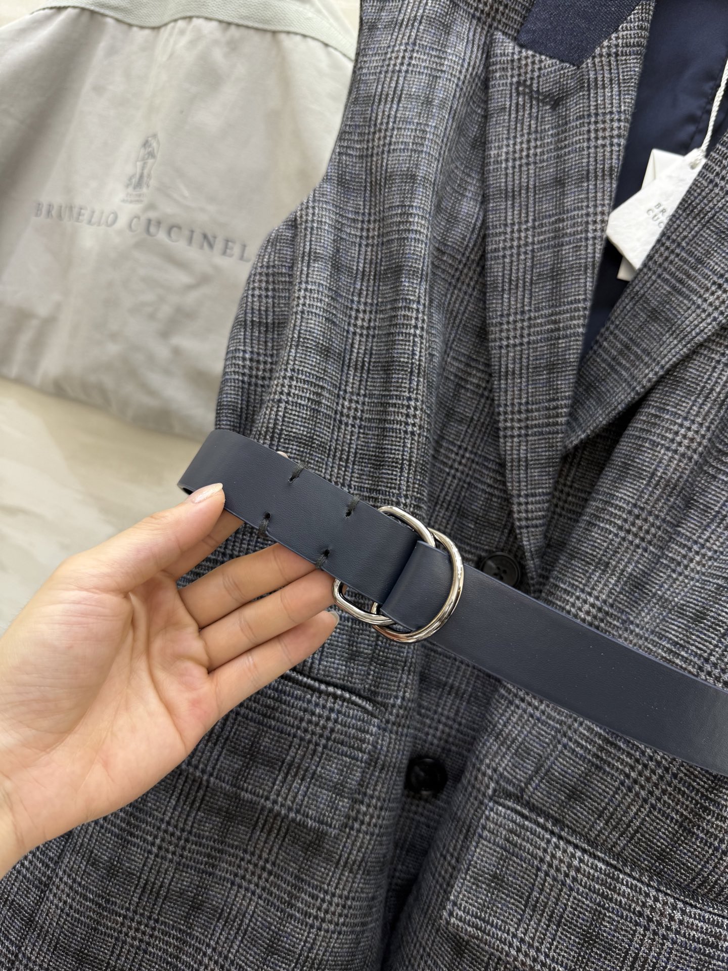 #BrunelloCucinell♡²⁵秋冬老钱风羊毛穿搭 马甲外套 配送腰带精致大气 立体剪裁版型 高