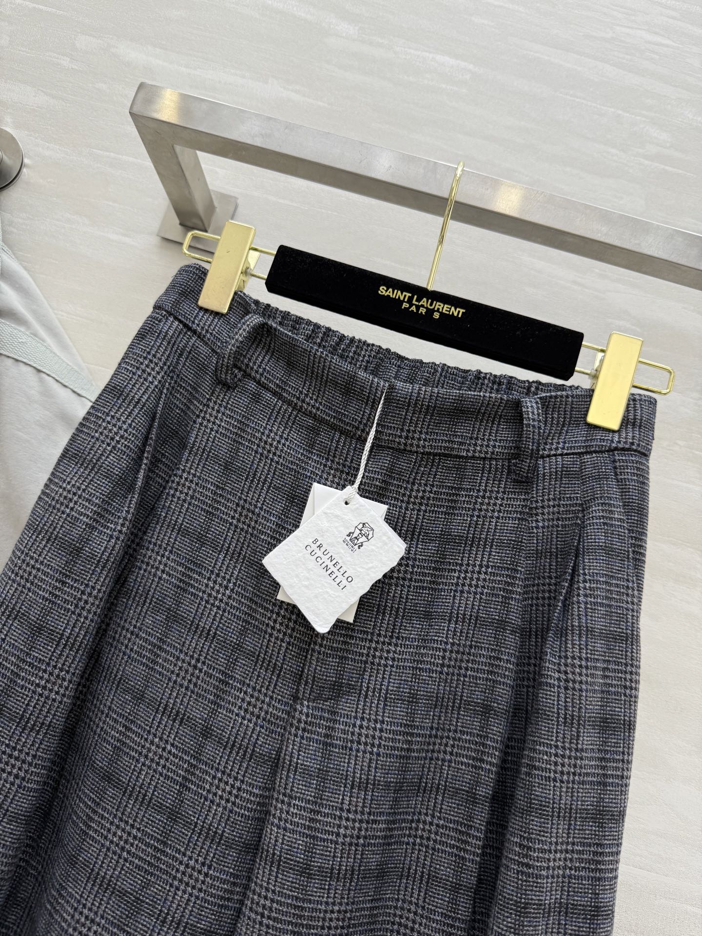 #BrunelloCucinell♡²⁵秋冬老钱风羊毛穿搭 后弹力羊毛西裤 立体剪裁版型 高品质 现货来