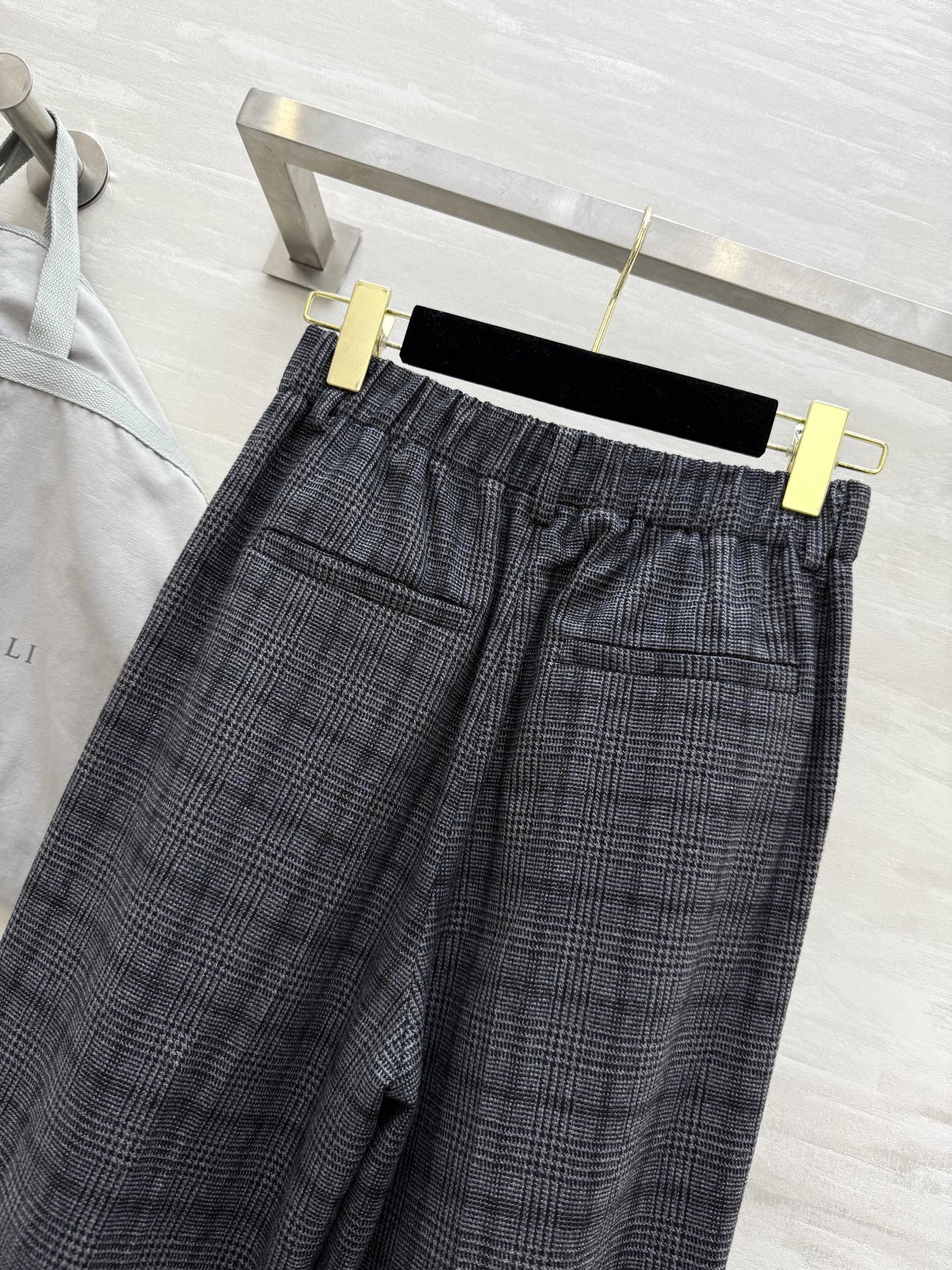 #BrunelloCucinell♡²⁵秋冬老钱风羊毛穿搭 后弹力羊毛西裤 立体剪裁版型 高品质 现货来