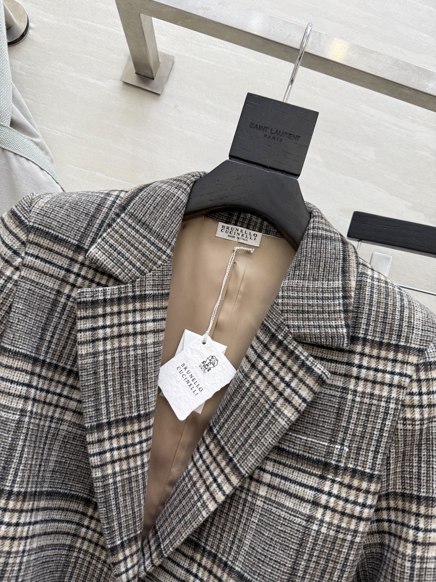 #BC²⁵秋冬新款 苏格兰格纹羊毛套装系列 高品质定制 现货来size：S/M/L（s码胸围：90，衣长