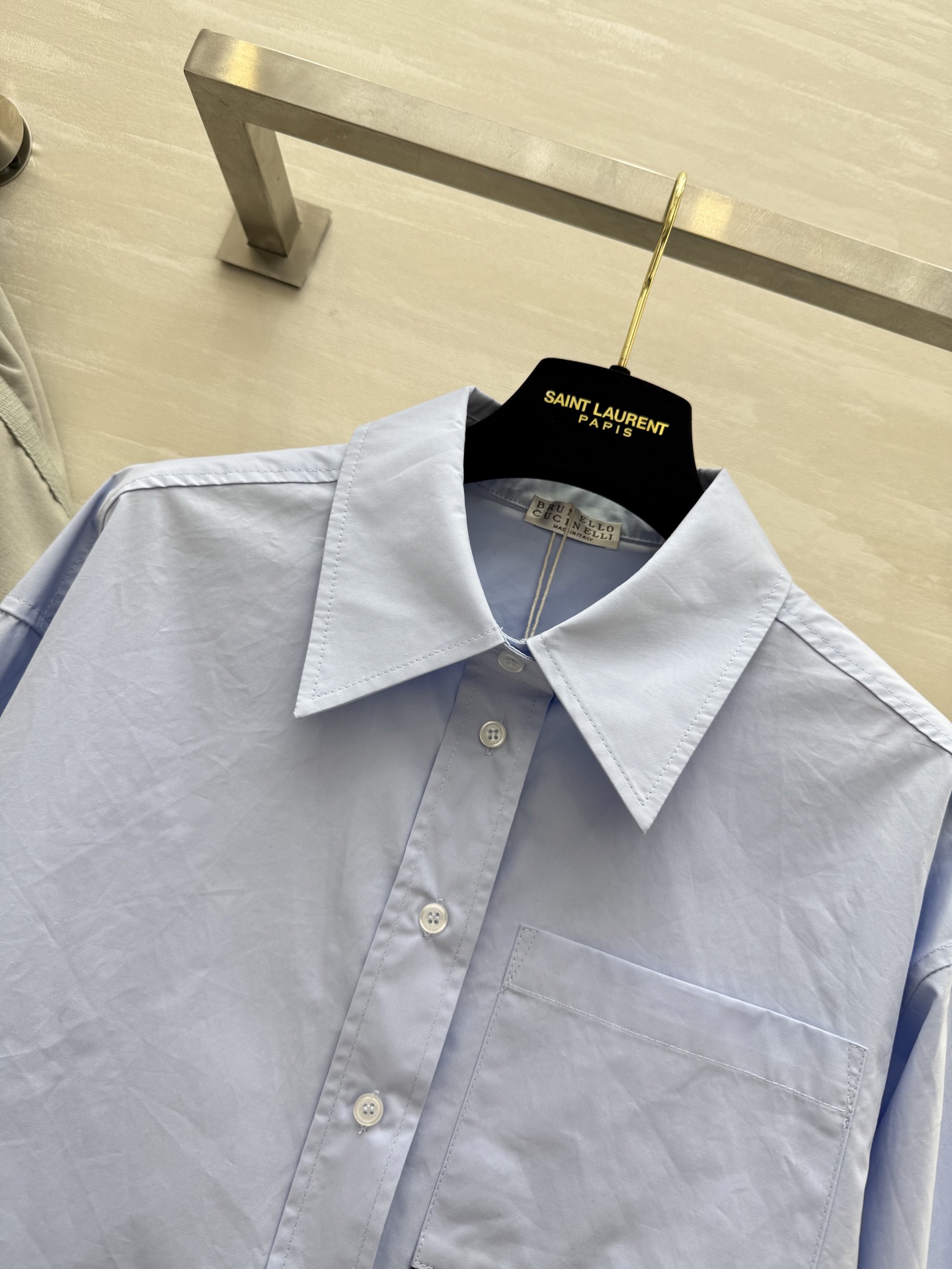 #BC²⁵早秋新款 极简风翻领衬衣 高品质 现货来size：S/M/L（s码胸围：108，衣长：56）