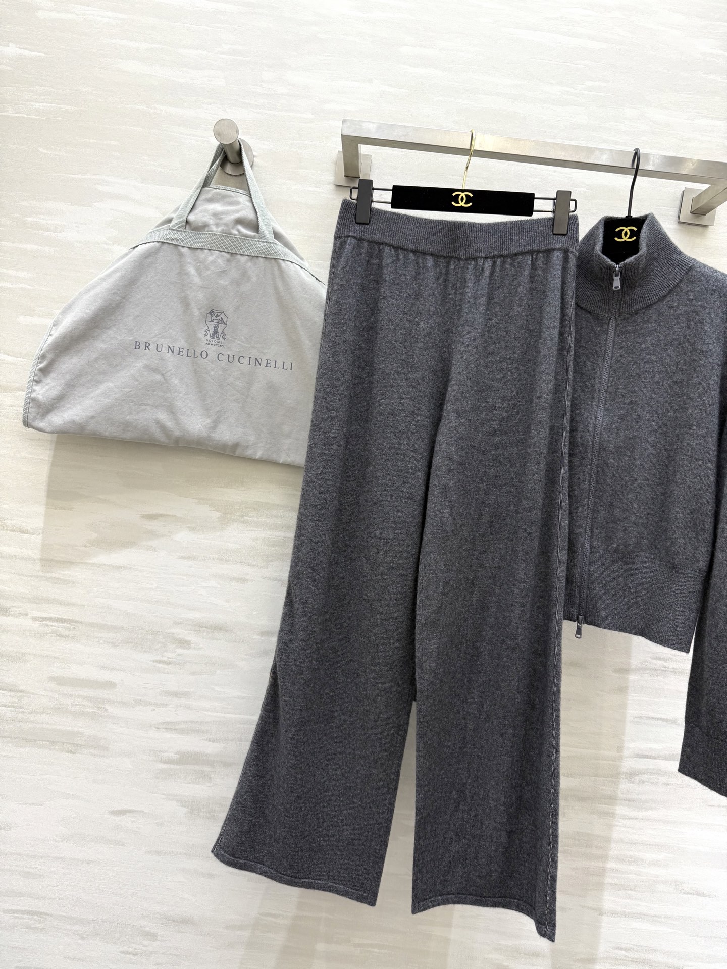 #BC²⁵秋冬新款 羊绒系列套装 可分开发售 定制羊绒纱线🧶亲肤保暖 高品质 现货来size：S/M/L