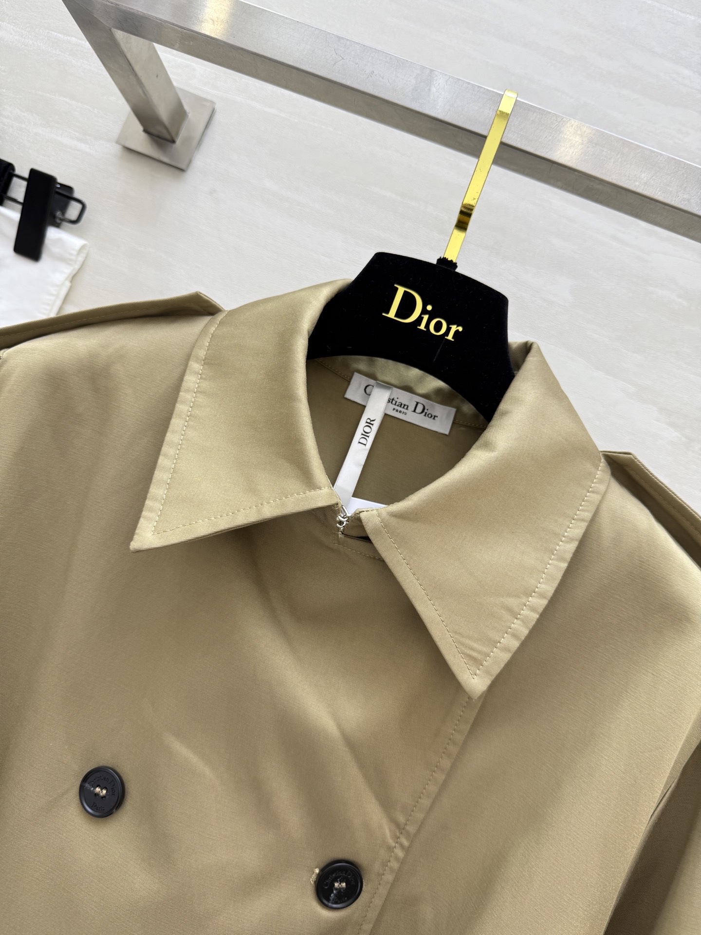 #DIO♡²⁵秋冬新款 设计感风衣外套 高品质定制 现货来size：36/38/40（36码胸围：108