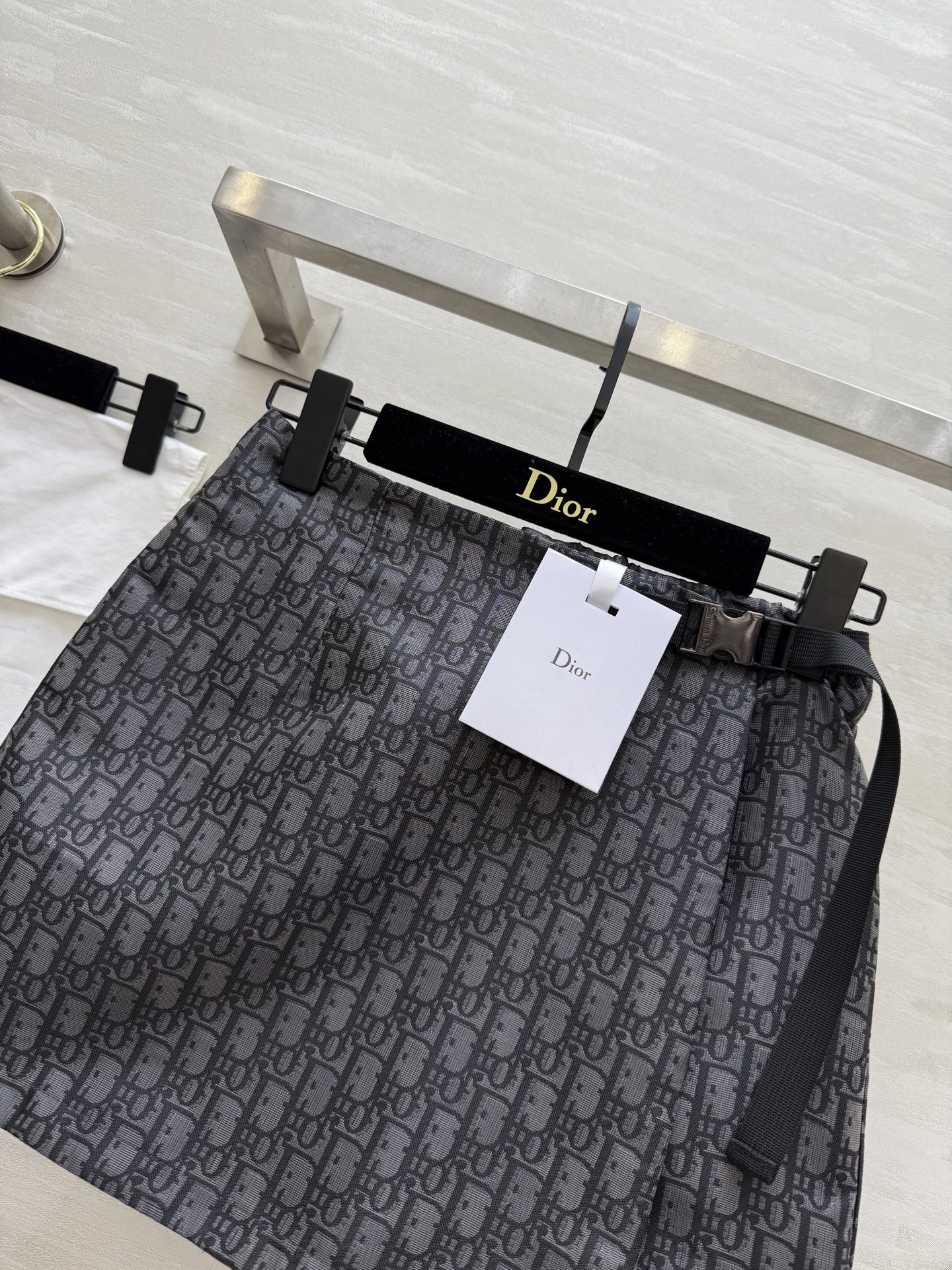 #DIO♡²⁵早秋新款 老花假两件设计感裤裙 高品质定制 现货首发size：S/M/L（s码弹力腰围：6