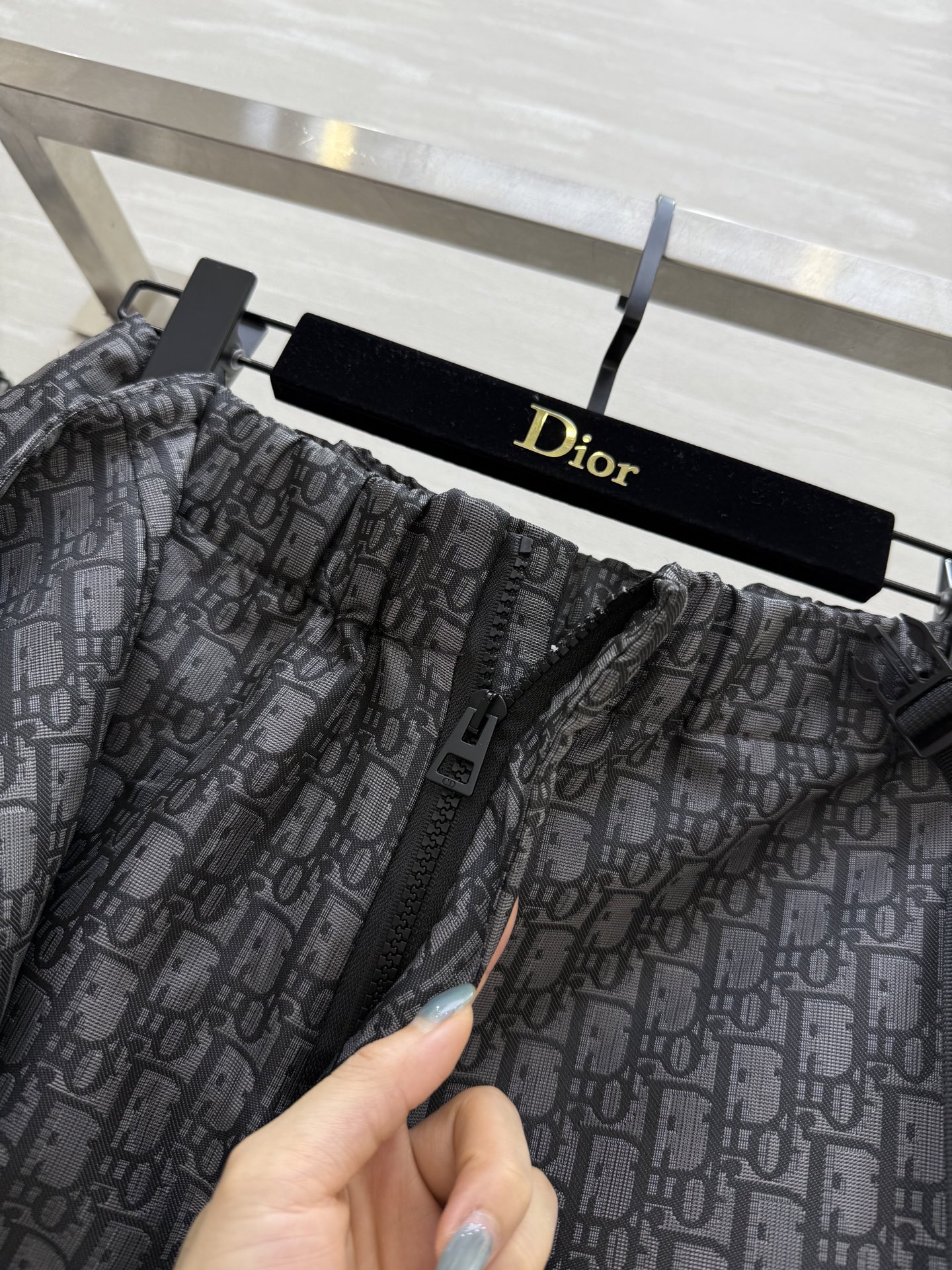 #DIO♡²⁵早秋新款 老花假两件设计感裤裙 高品质定制 现货首发size：S/M/L（s码弹力腰围：6