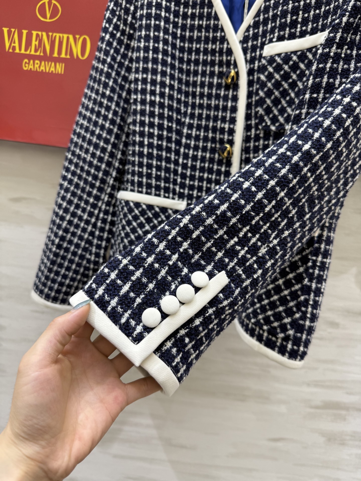 #Valentin♡²⁵秋冬新款系列｜复古优雅气质穿搭 原版定制面料 高品质定制 现货首发size：S/