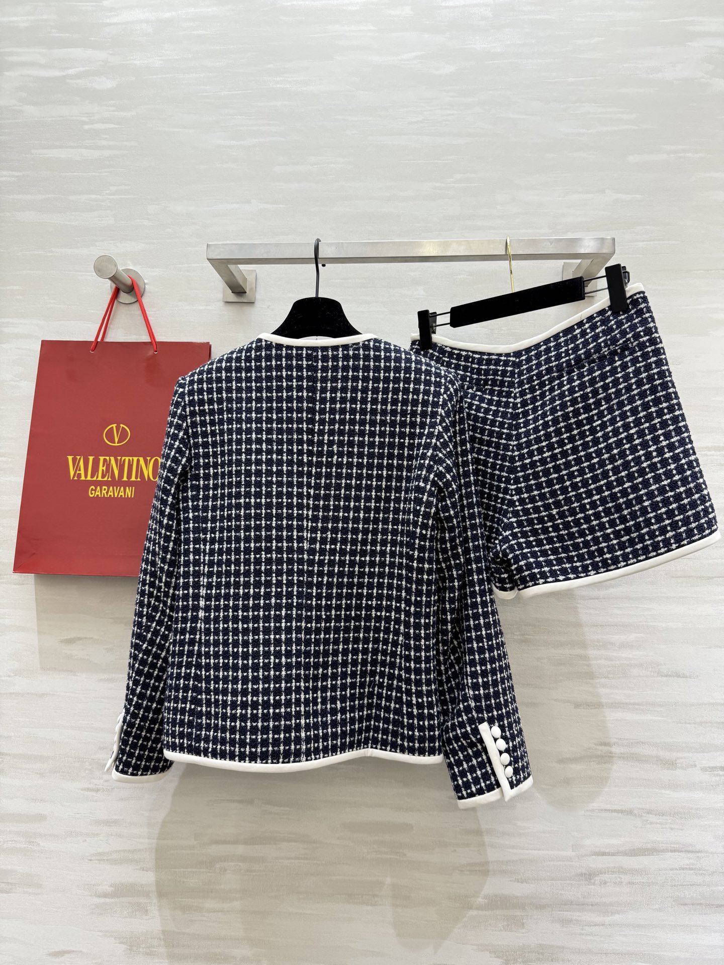 #Valentin♡²⁵秋冬新款系列｜复古优雅气质穿搭 原版定制面料 高品质定制 现货首发size：S/