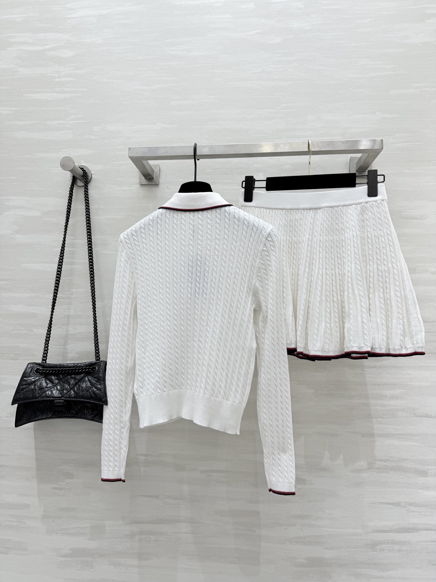 #拉夫劳伦²⁵秋冬新款 Polo针织🧶套装 休闲老钱风 高品质定制 现货首发size：S/M/L（s码胸