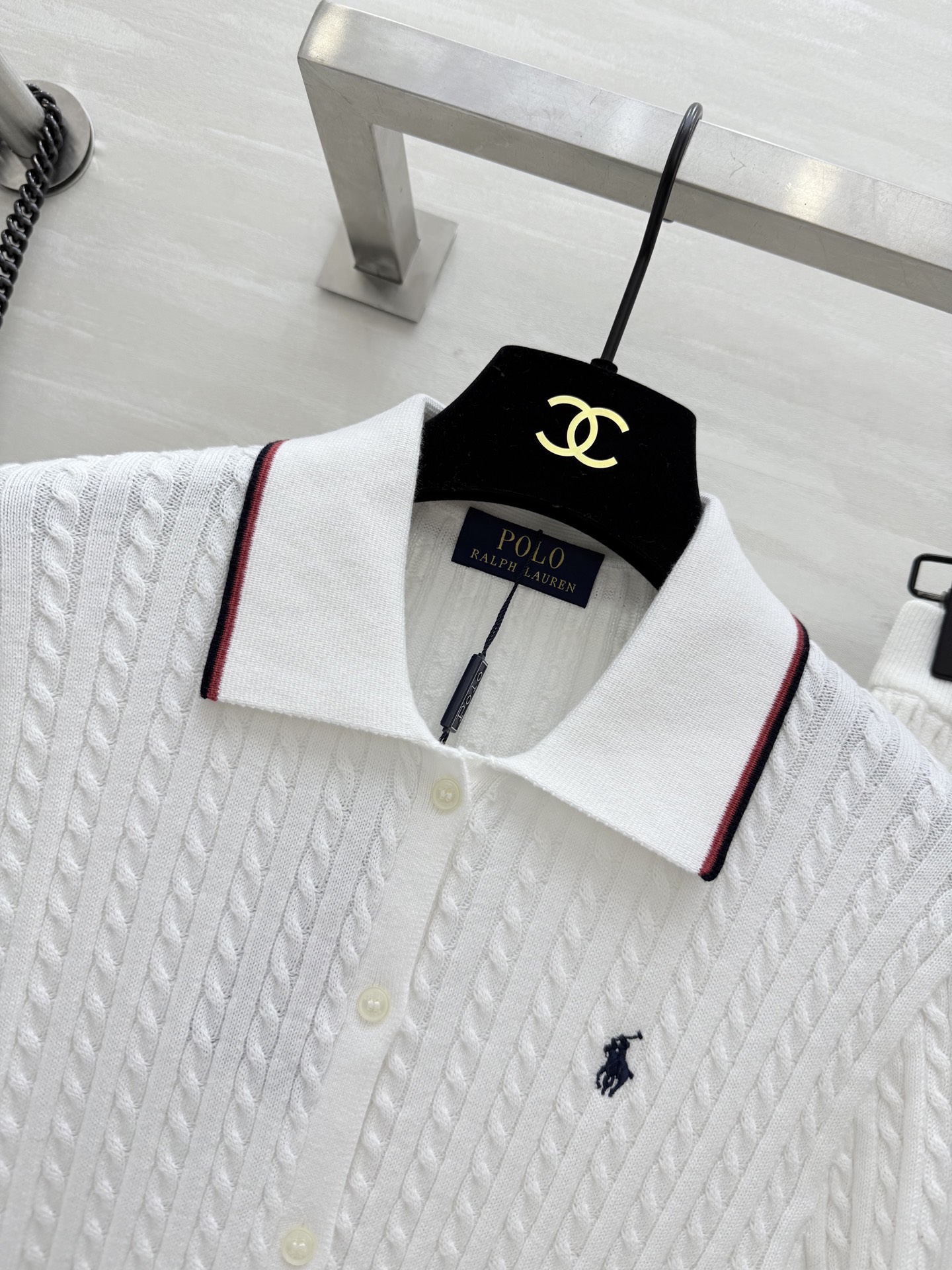 #拉夫劳伦²⁵秋冬新款 Polo针织🧶套装 休闲老钱风 高品质定制 现货首发size：S/M/L（s码胸