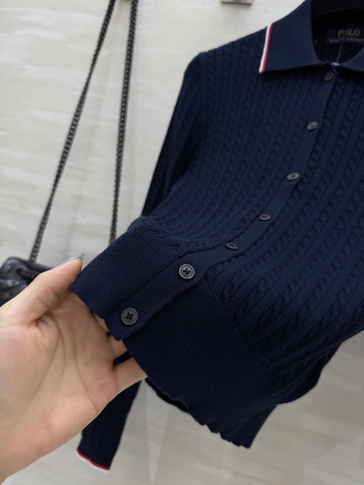 #拉夫劳伦²⁵秋冬新款 Polo针织🧶套装 休闲老钱风 高品质定制 现货首发size：S/M/L（s码胸