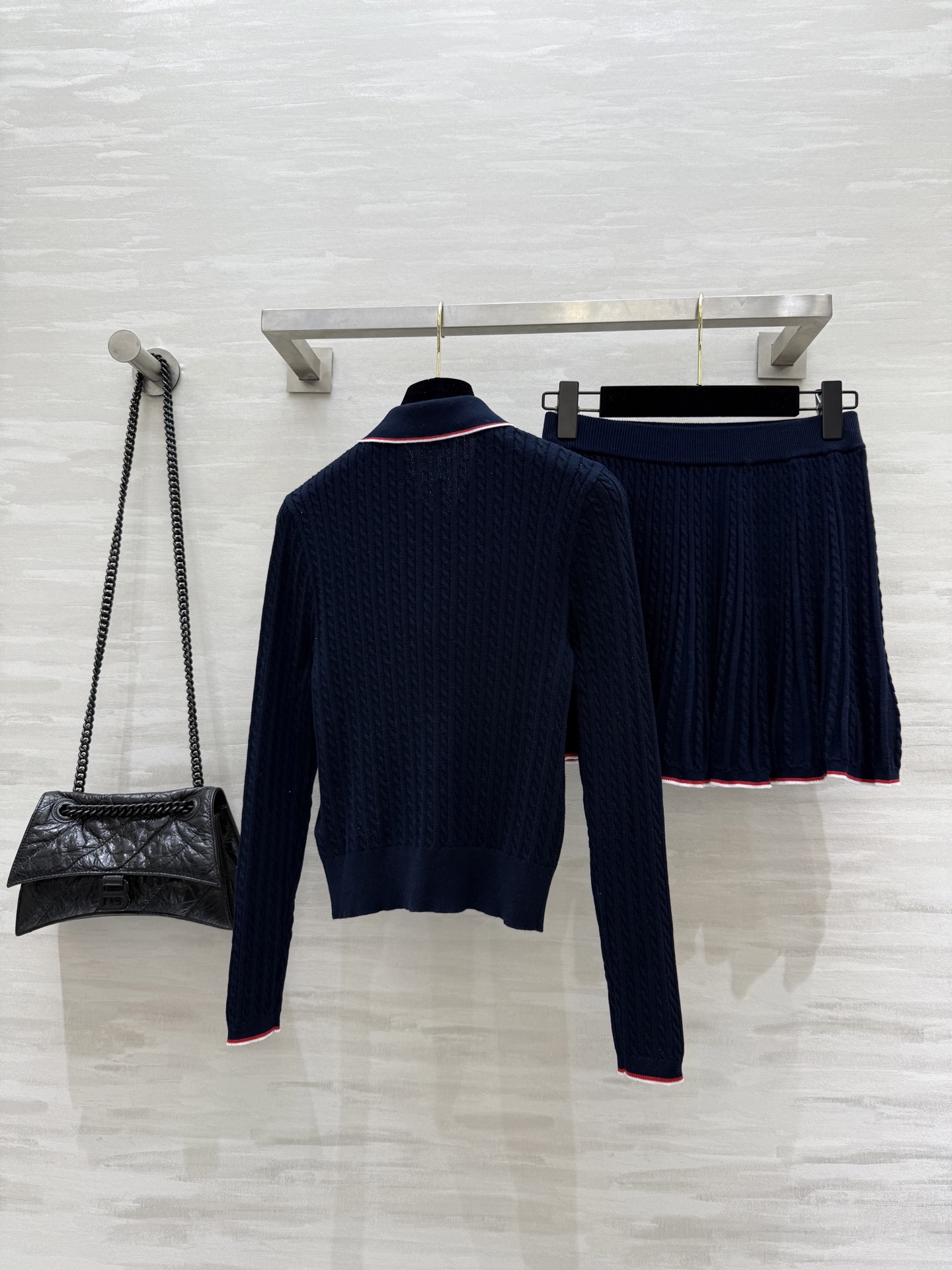 #拉夫劳伦²⁵秋冬新款 Polo针织🧶套装 休闲老钱风 高品质定制 现货首发size：S/M/L（s码胸