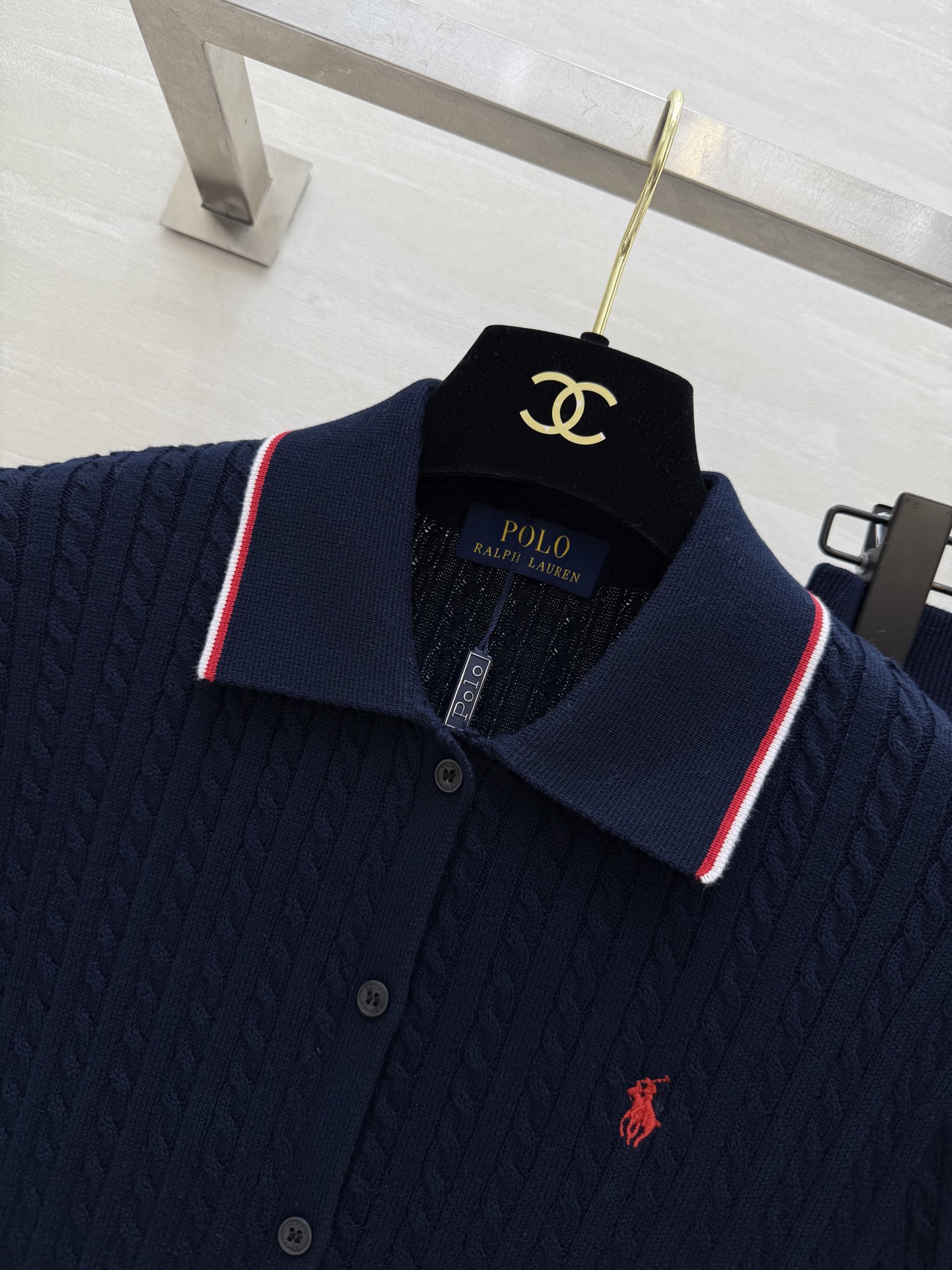 #拉夫劳伦²⁵秋冬新款 Polo针织🧶套装 休闲老钱风 高品质定制 现货首发size：S/M/L（s码胸