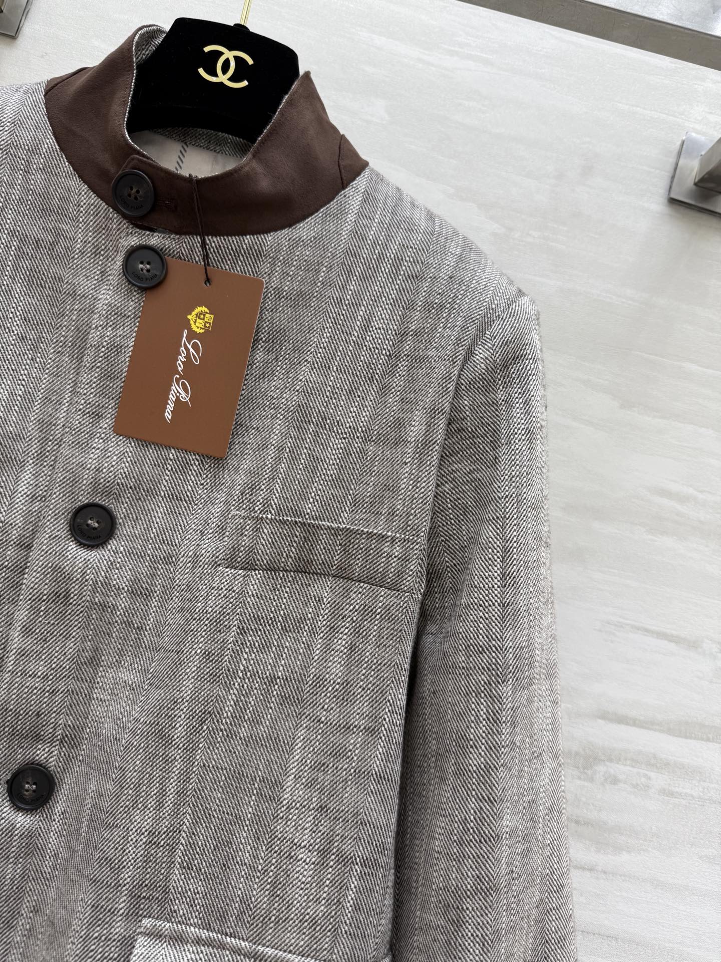 #Loro Piana穿搭 | 优雅的西装外套 高品质定制 现货首发size：S/M/L（s码胸围：96