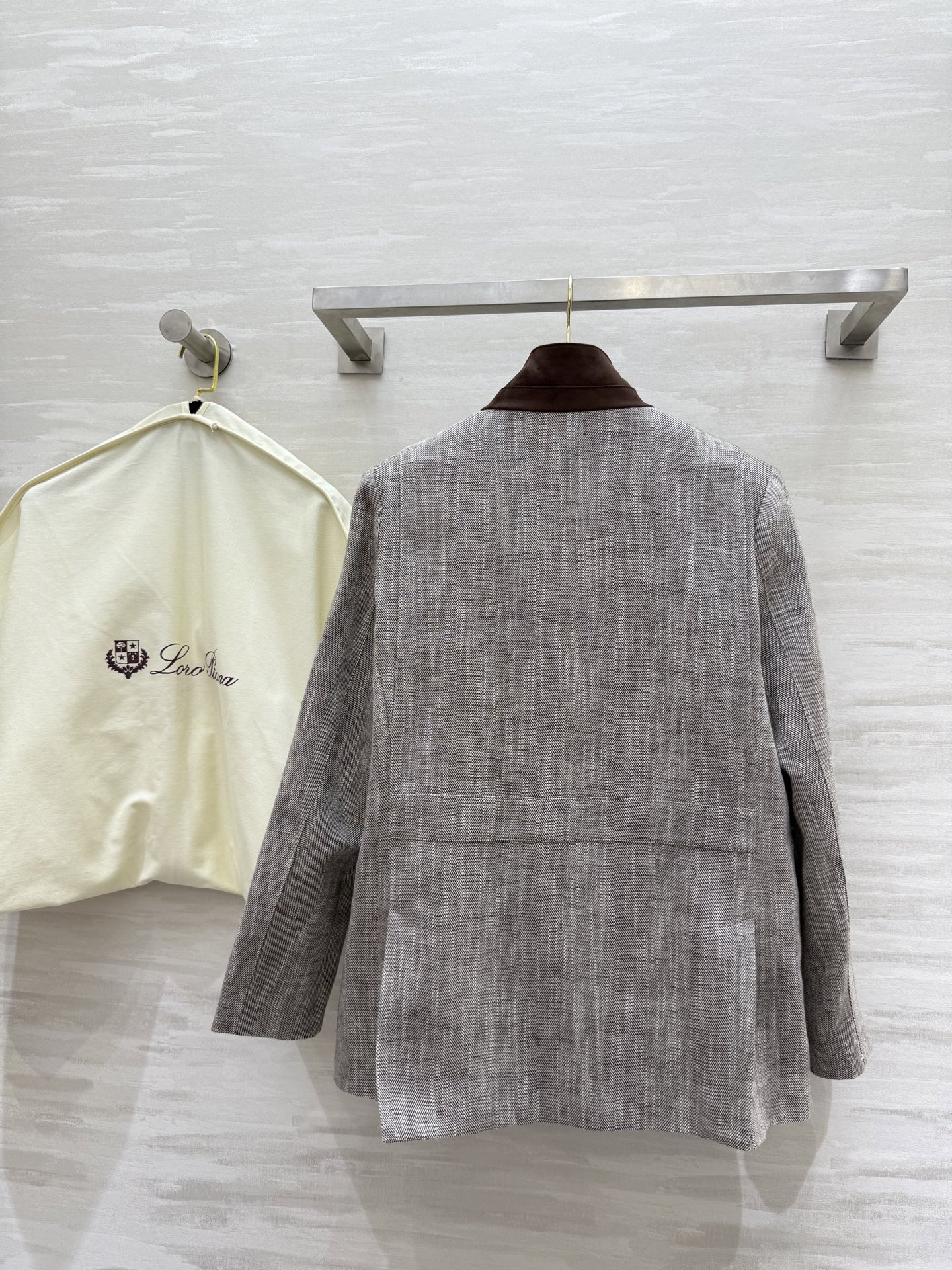 #Loro Piana穿搭 | 优雅的西装外套 高品质定制 现货首发size：S/M/L（s码胸围：96