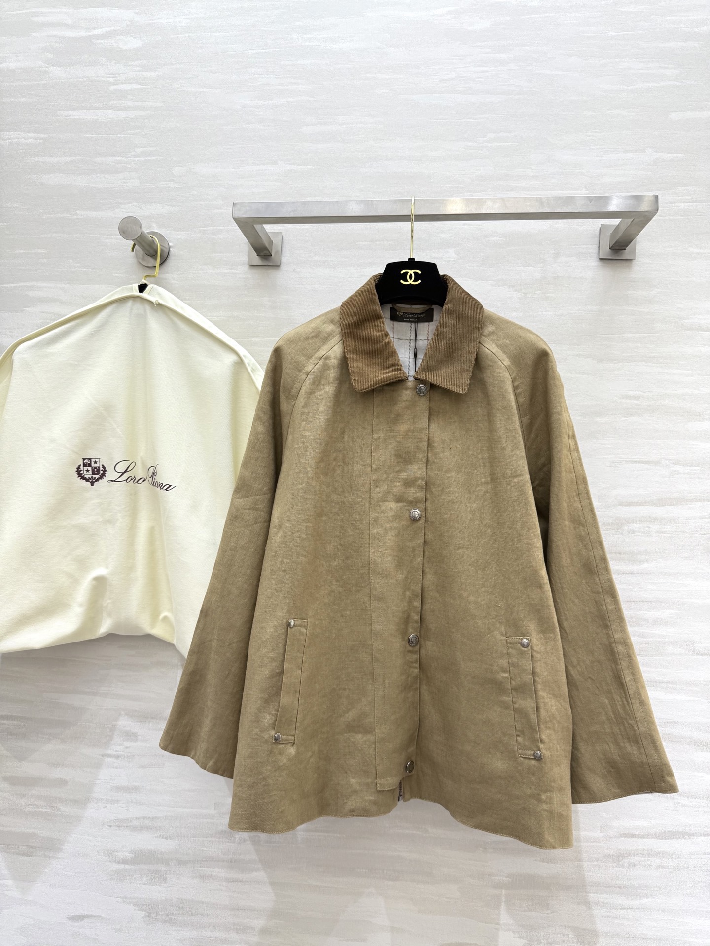 NO:506421,#Loro Piana outfit | Gaolu Lao Qian style windbreaker jacket high quality customization spot first-time sizeS/M/L (size s bust 116, 68 length), loro pigeana, jackets & coats, alexander wang19860909#Loro Piana穿搭 | 高奢老钱风 风衣外套 高品质定制 现货首发sizeS/M/L（s码胸围116,衣长68）,,loro piana,jackets & coats,alexander wang,Women's clothing