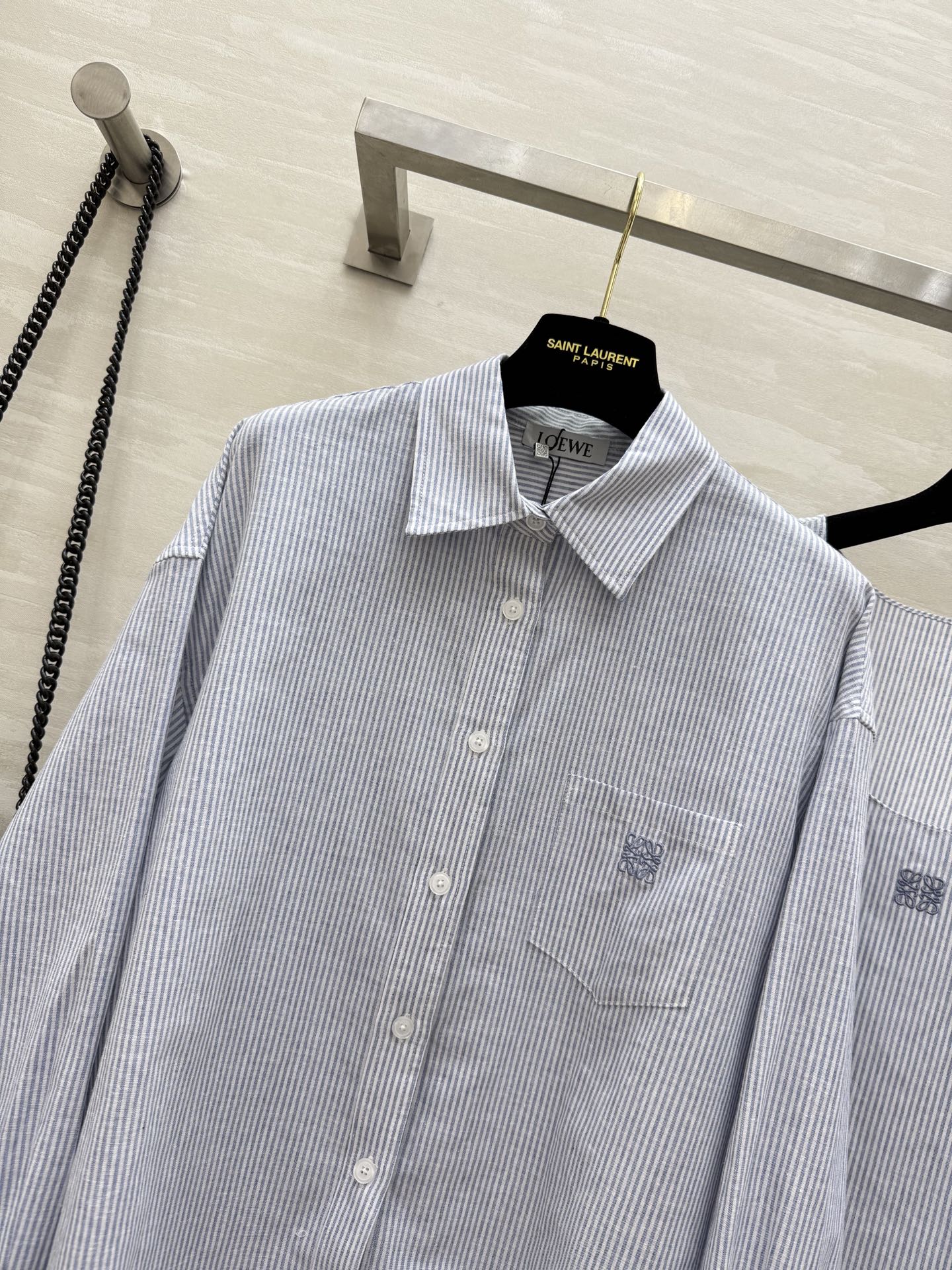 #Loew♡²⁵早秋新款 定织棉麻两件套衬衣 高品质定制 现货首发size：S/M/L（s码背心胸围：8