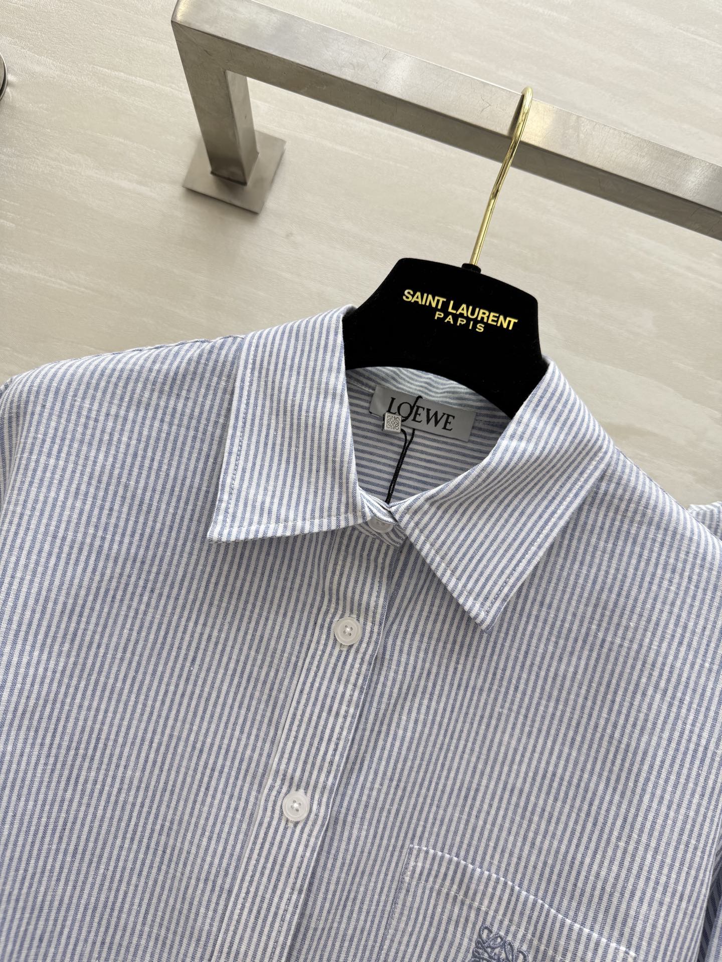 #Loew♡²⁵早秋新款 定织棉麻两件套衬衣 高品质定制 现货首发size：S/M/L（s码背心胸围：8