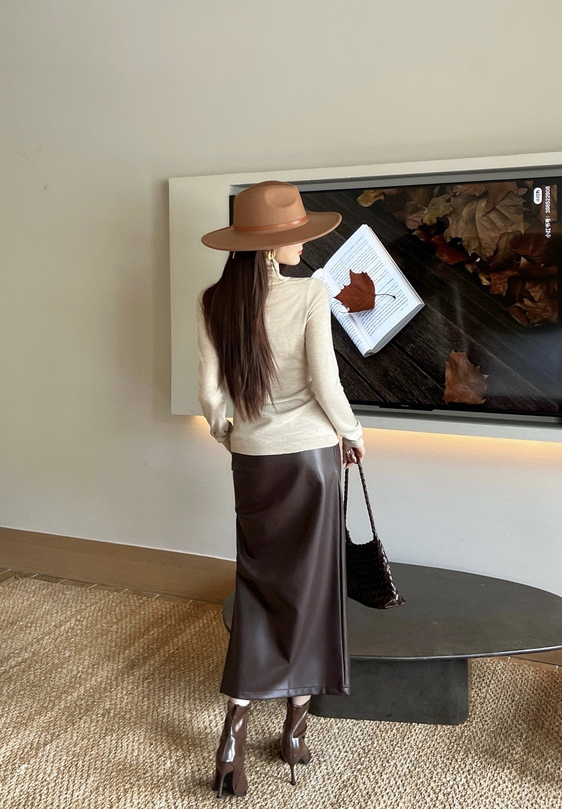 #Celin♡²⁵秋冬新款 logo刺绣🪡羊毛高领打底衫 高品质定制 现货来size：S/M/L（s码弹