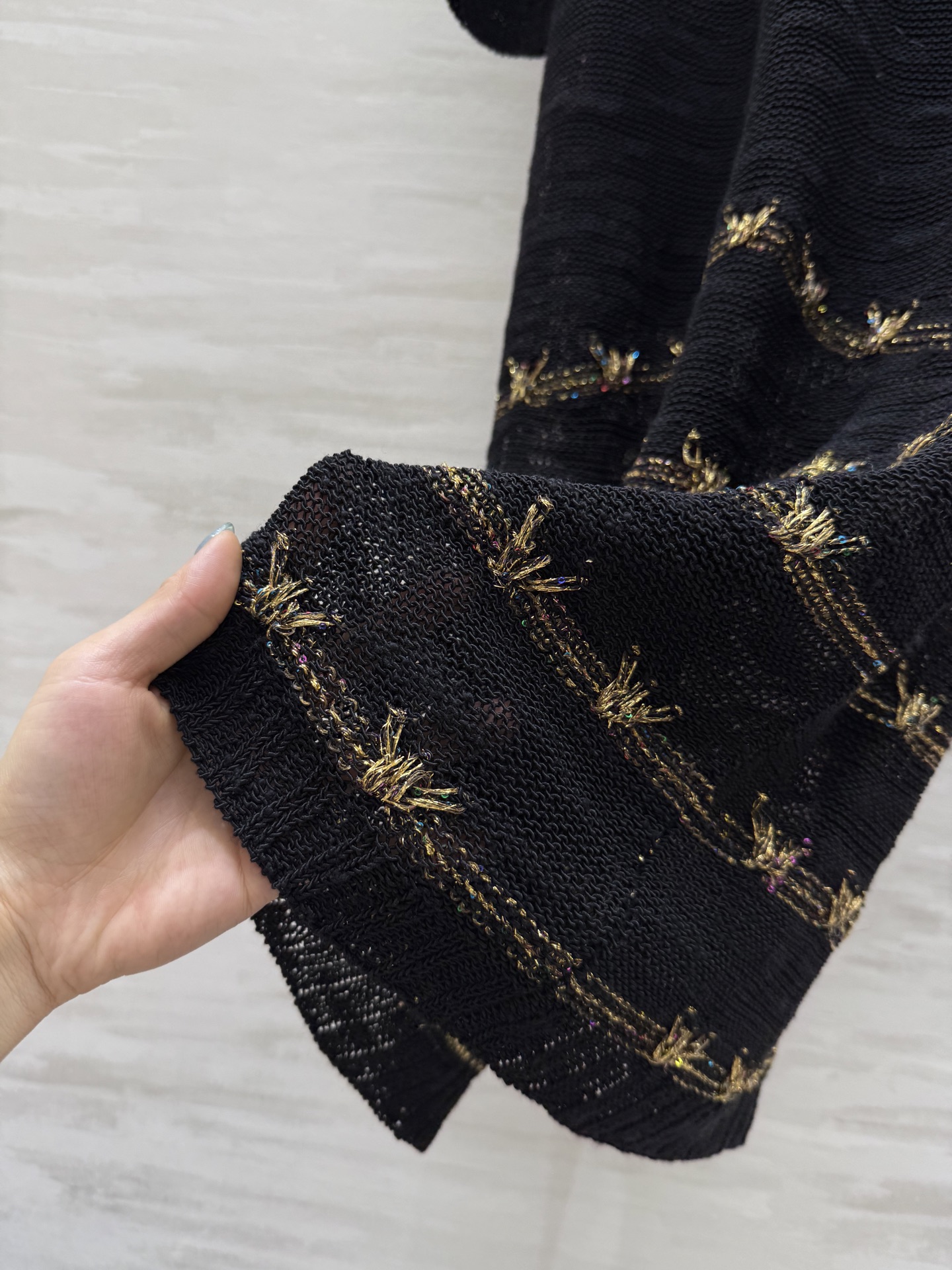 #Chane♡²⁵A 高级手工坊 刺绣羊毛蝴蝶饰边长裙 桑蚕丝内衬 原版开发 高品质定制 现货首发siz