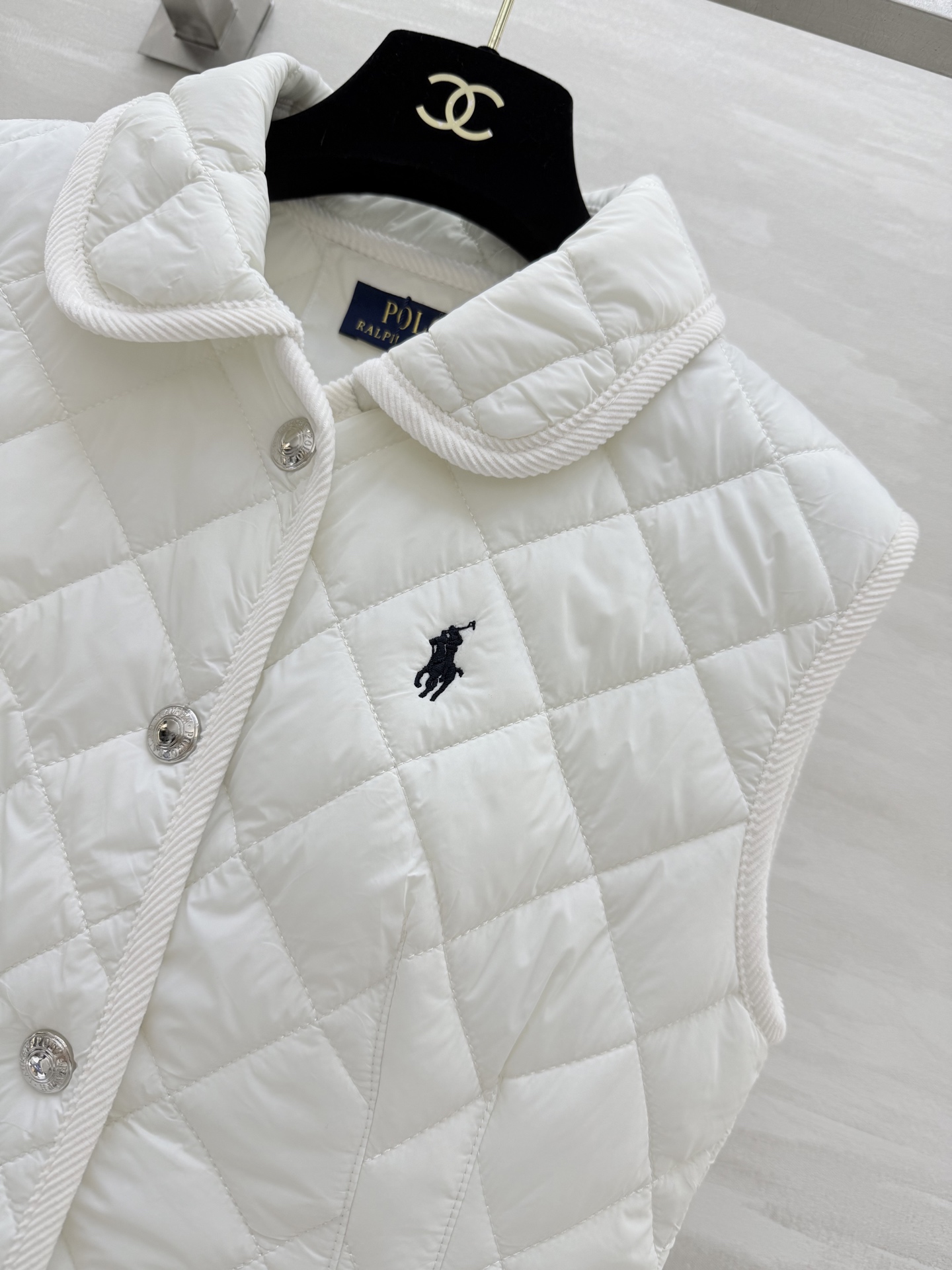 #拉夫劳伦²⁵秋冬新款 菱格棉服马甲 高品质定制 现货首发size：S/M/L（s码胸围：86，衣长：5