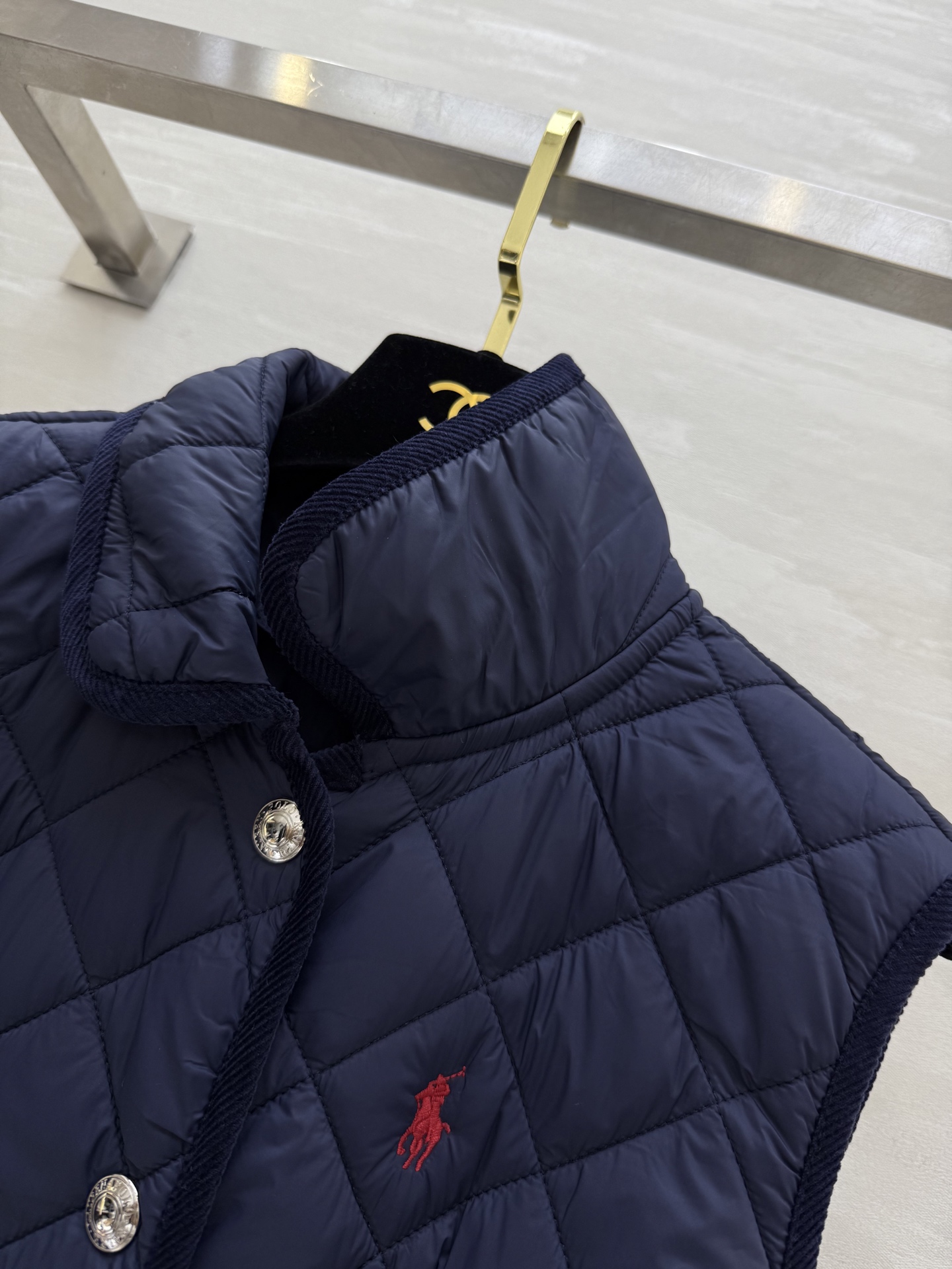 #拉夫劳伦²⁵秋冬新款 菱格棉服马甲 高品质定制 现货首发size：S/M/L（s码胸围：86，衣长：5