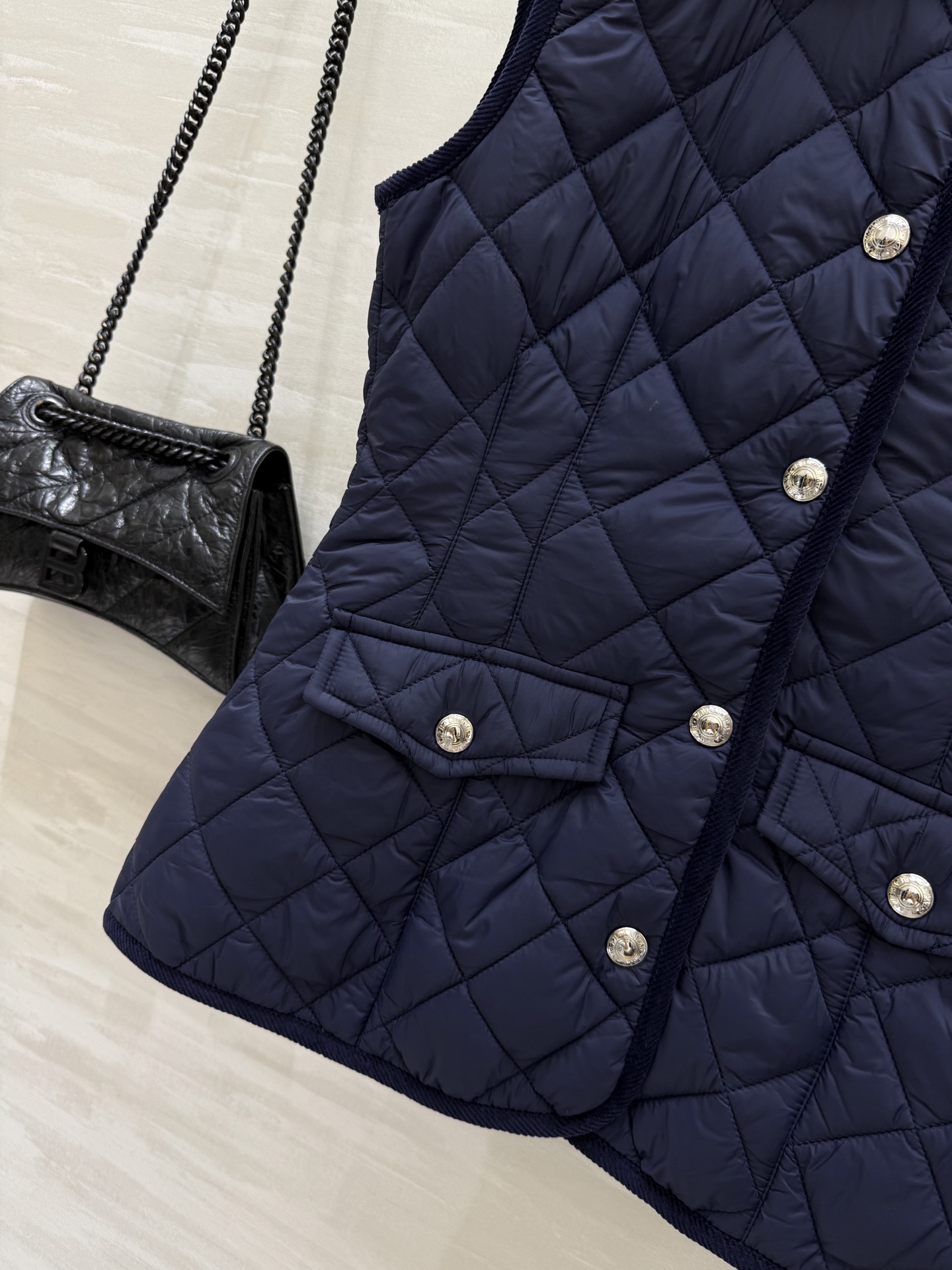 #拉夫劳伦²⁵秋冬新款 菱格棉服马甲 高品质定制 现货首发size：S/M/L（s码胸围：86，衣长：5