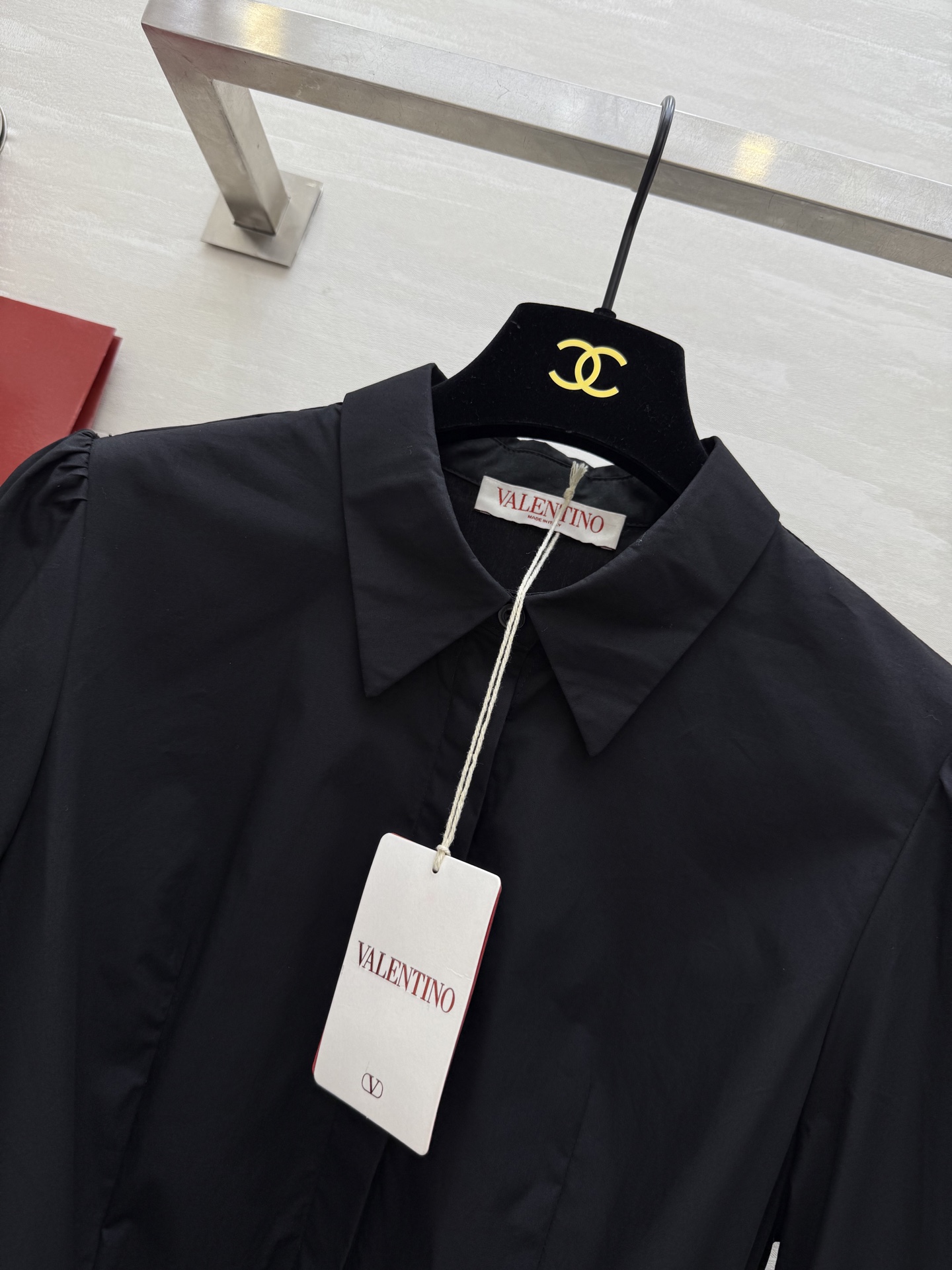 #Valentin♡²⁵早秋新款 法式优雅连衣裙 配送腰带收腰显瘦 高品质定制 现货来size：S/M/