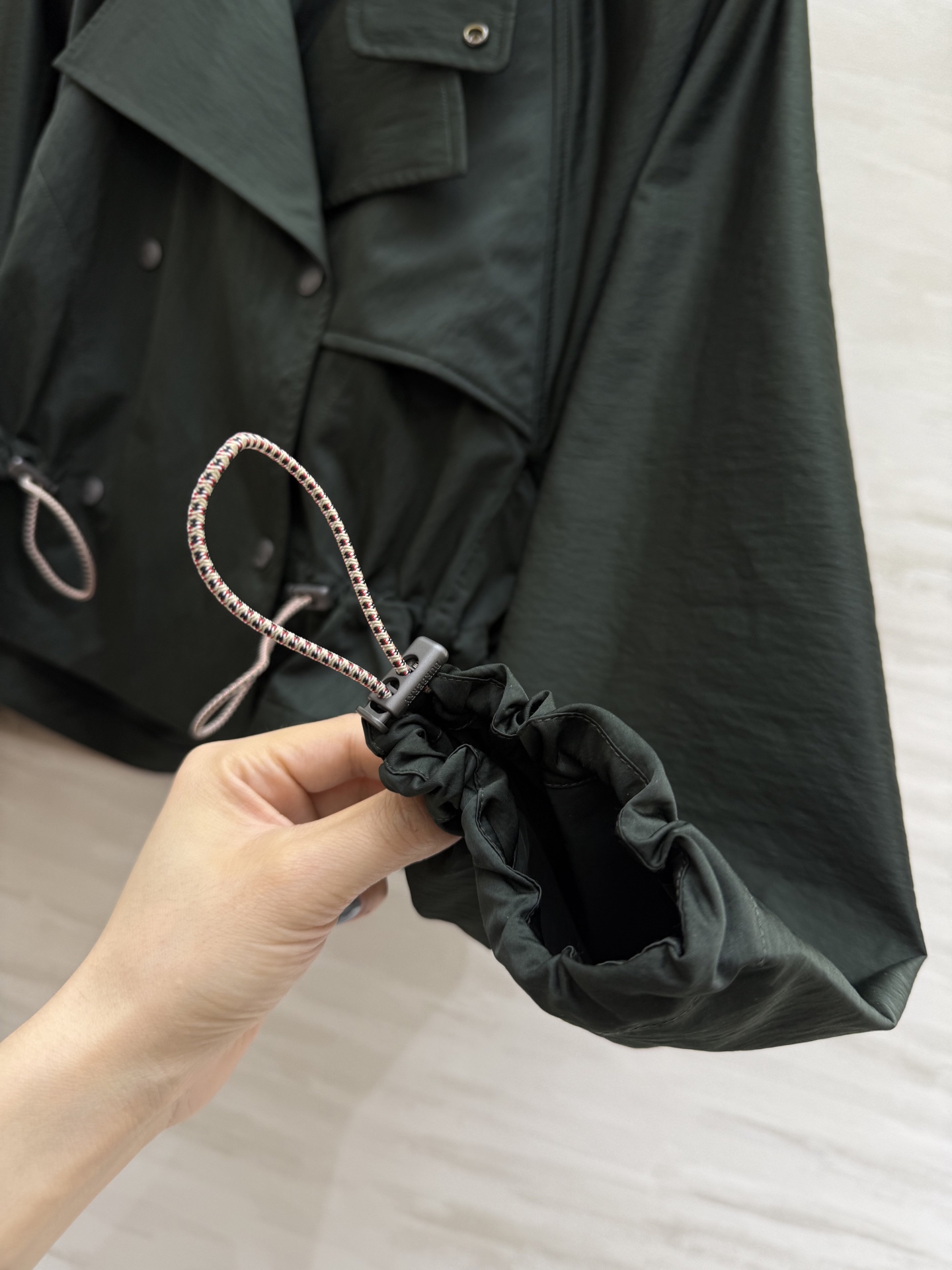 #Burberr♡²⁵早秋新款连帽夹克外套 入秋穿搭必备单品 高品质定制 现货首发size：S/M/L（