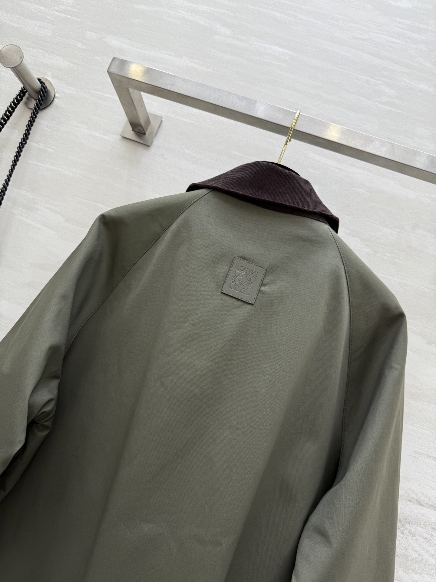 #Loew♡²⁵早秋新款 正反双面🉑️穿风衣外套 高品质定制 现货首发size：S/M/L（s码胸围：1