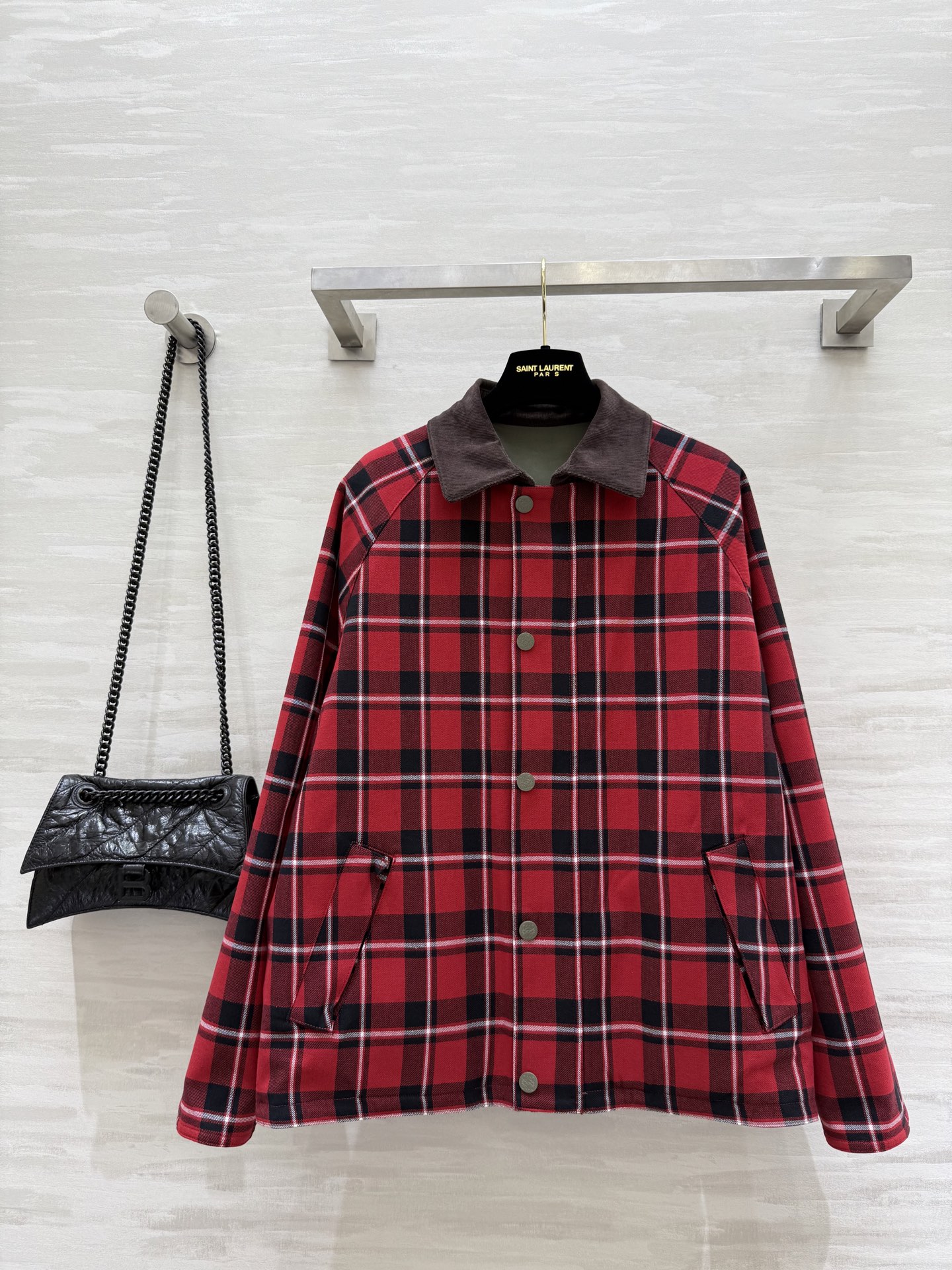 #Loew♡²⁵早秋新款 正反双面🉑️穿风衣外套 高品质定制 现货首发size：S/M/L（s码胸围：1