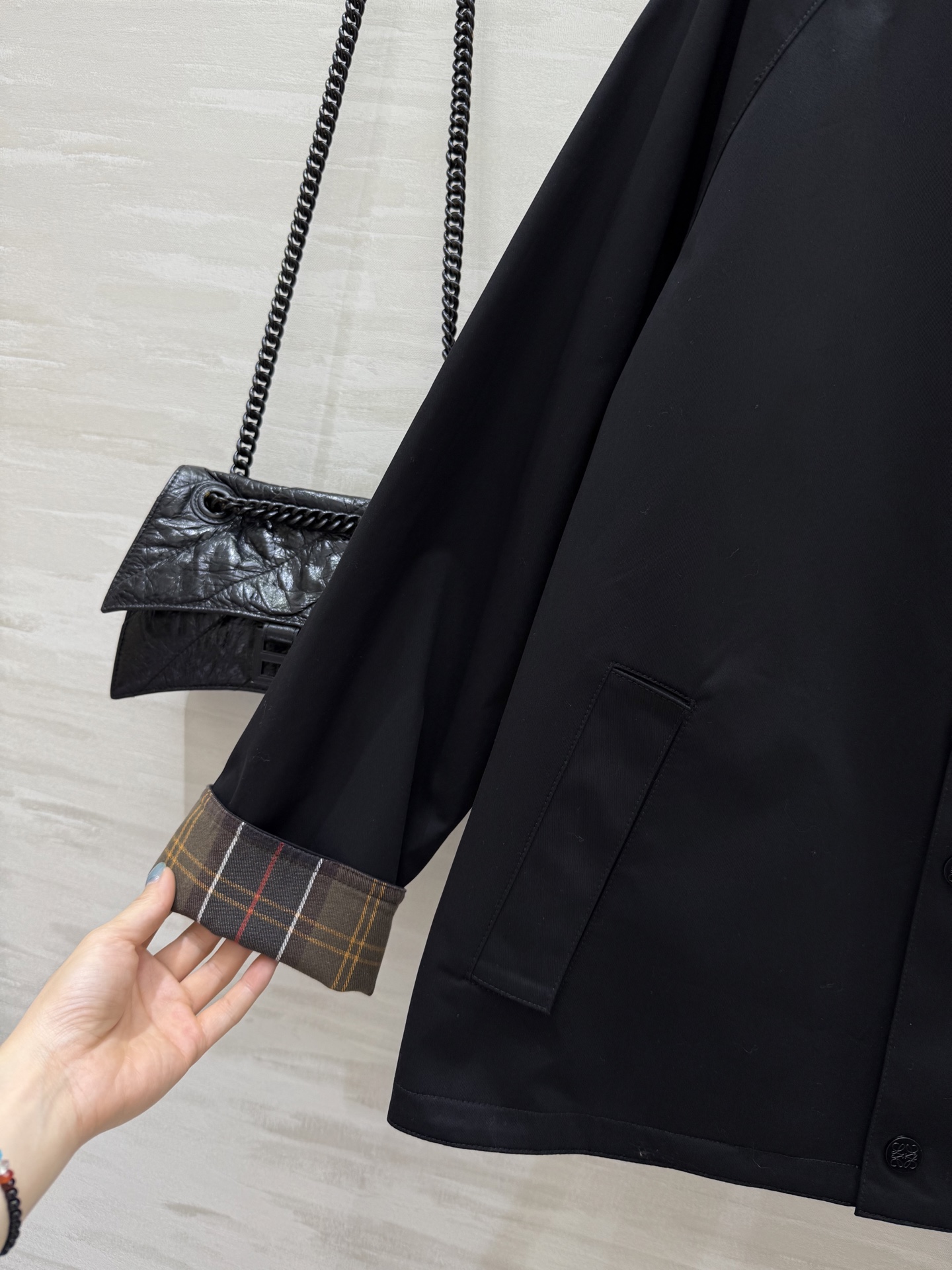 #Loew♡²⁵早秋新款 正反双面🉑️穿风衣外套 高品质定制 现货首发size：S/M/L（s码胸围：1