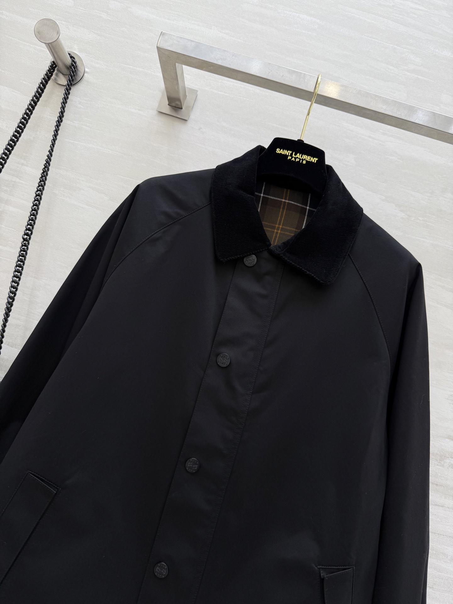 #Loew♡²⁵早秋新款 正反双面🉑️穿风衣外套 高品质定制 现货首发size：S/M/L（s码胸围：1