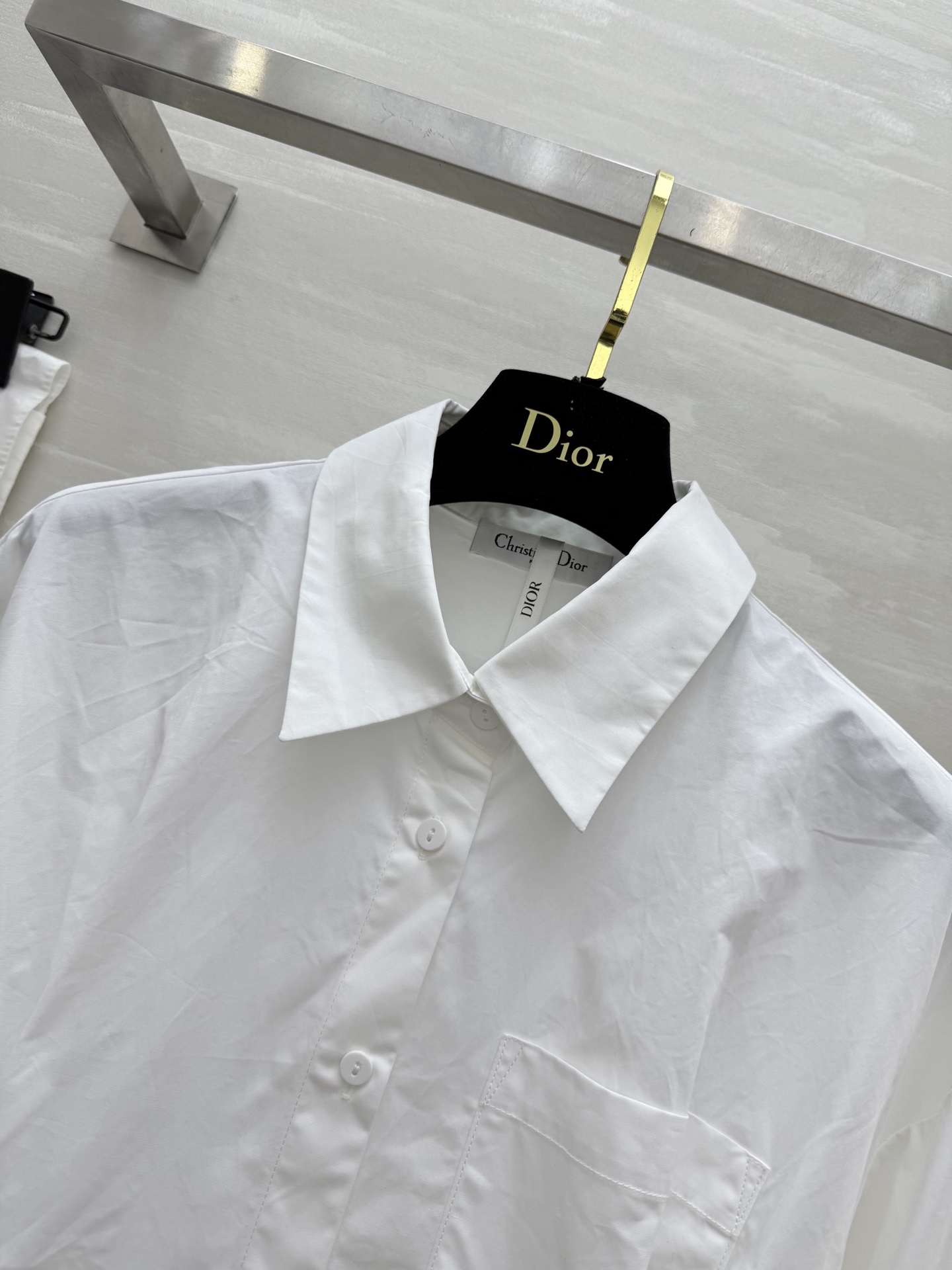 #DIO♡²⁵早秋新款 纯棉收腰翻领衬衣 高品质定制 现货首发size：S/M/L/XL（a码胸围：98