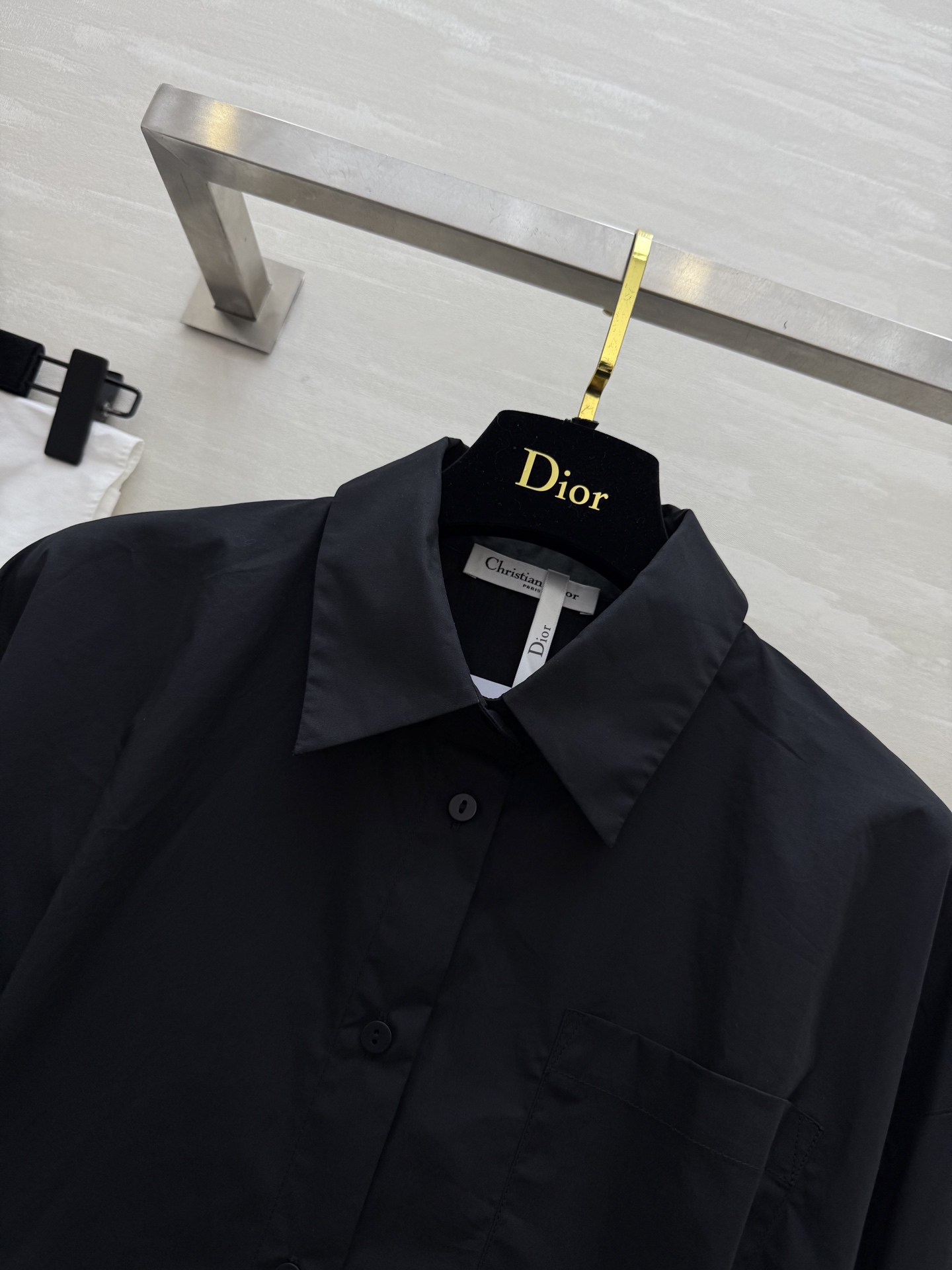 #DIO♡²⁵早秋新款 纯棉收腰翻领衬衣 高品质定制 现货首发size：S/M/L/XL（a码胸围：98